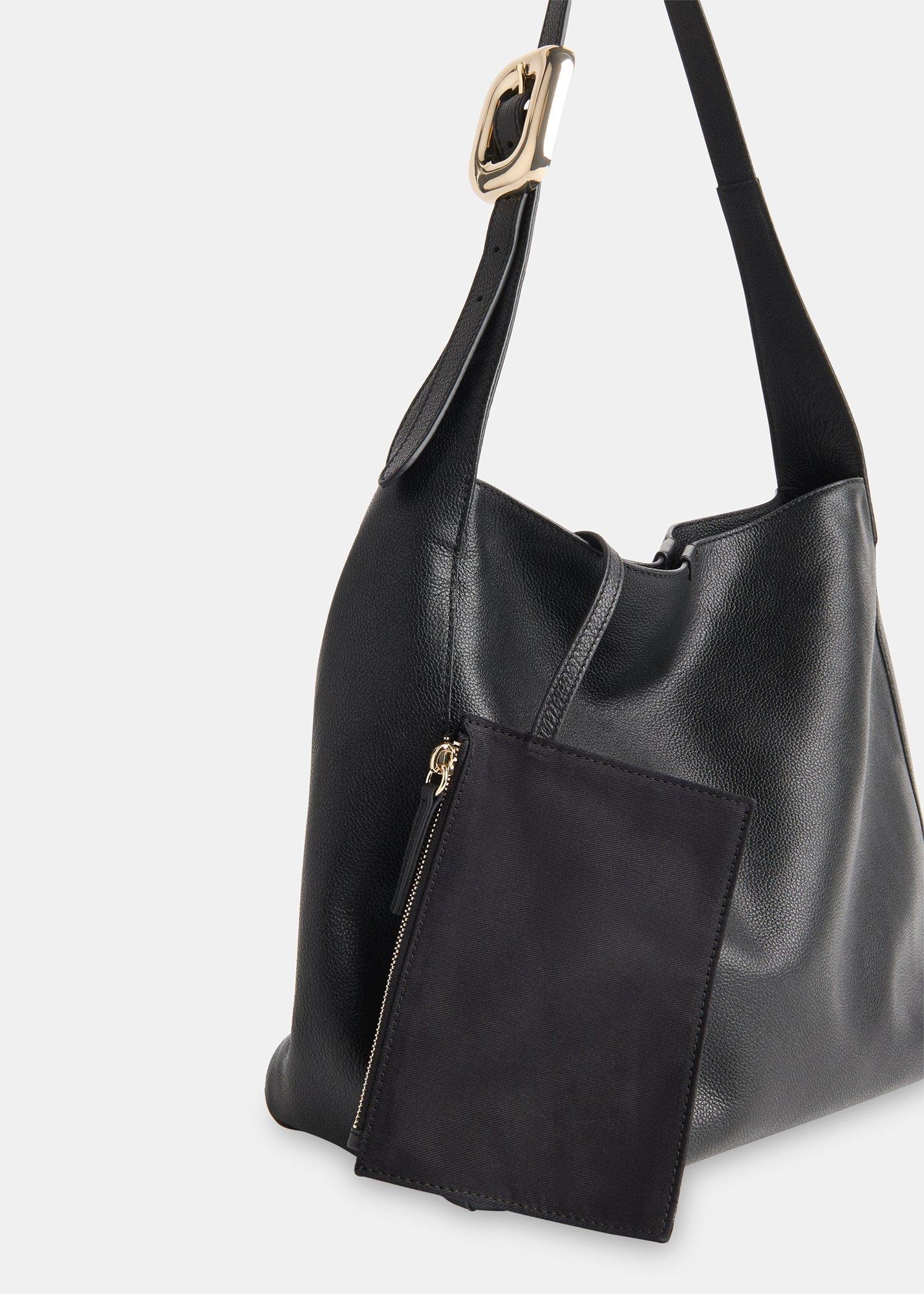 Mabel Buckle Detail Tote Bag