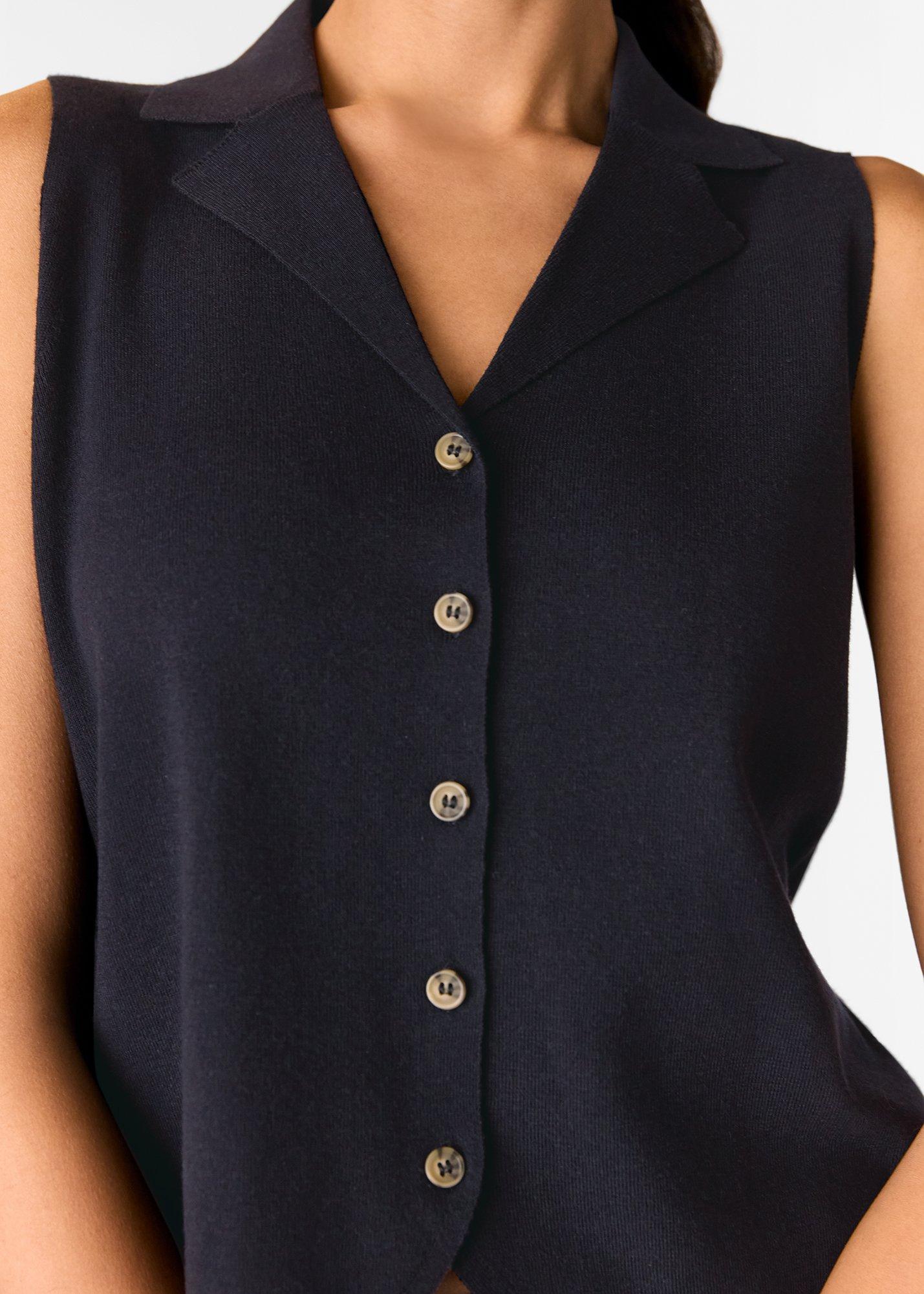 Maisie Button Front Tank