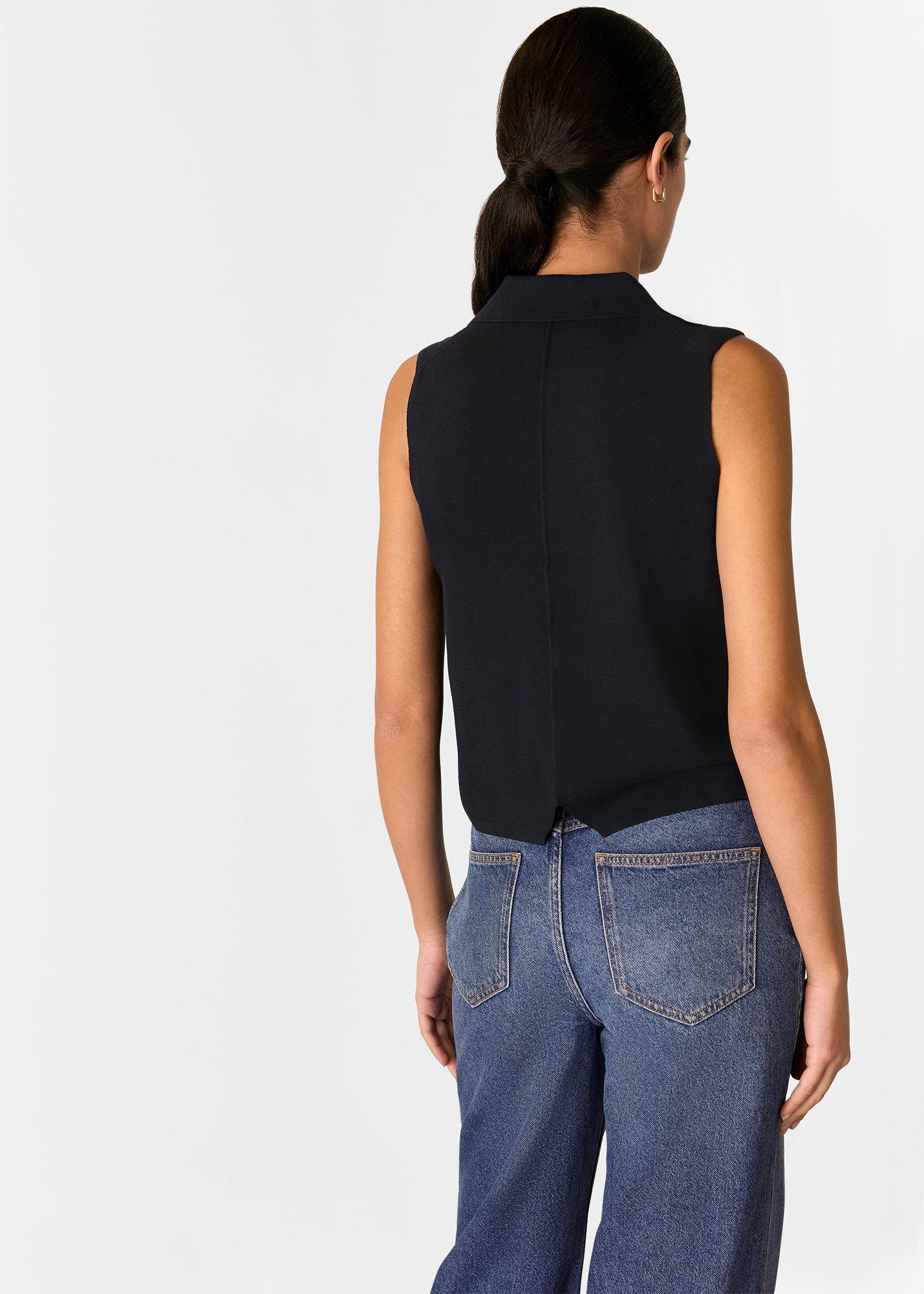 Maisie Button Front Tank