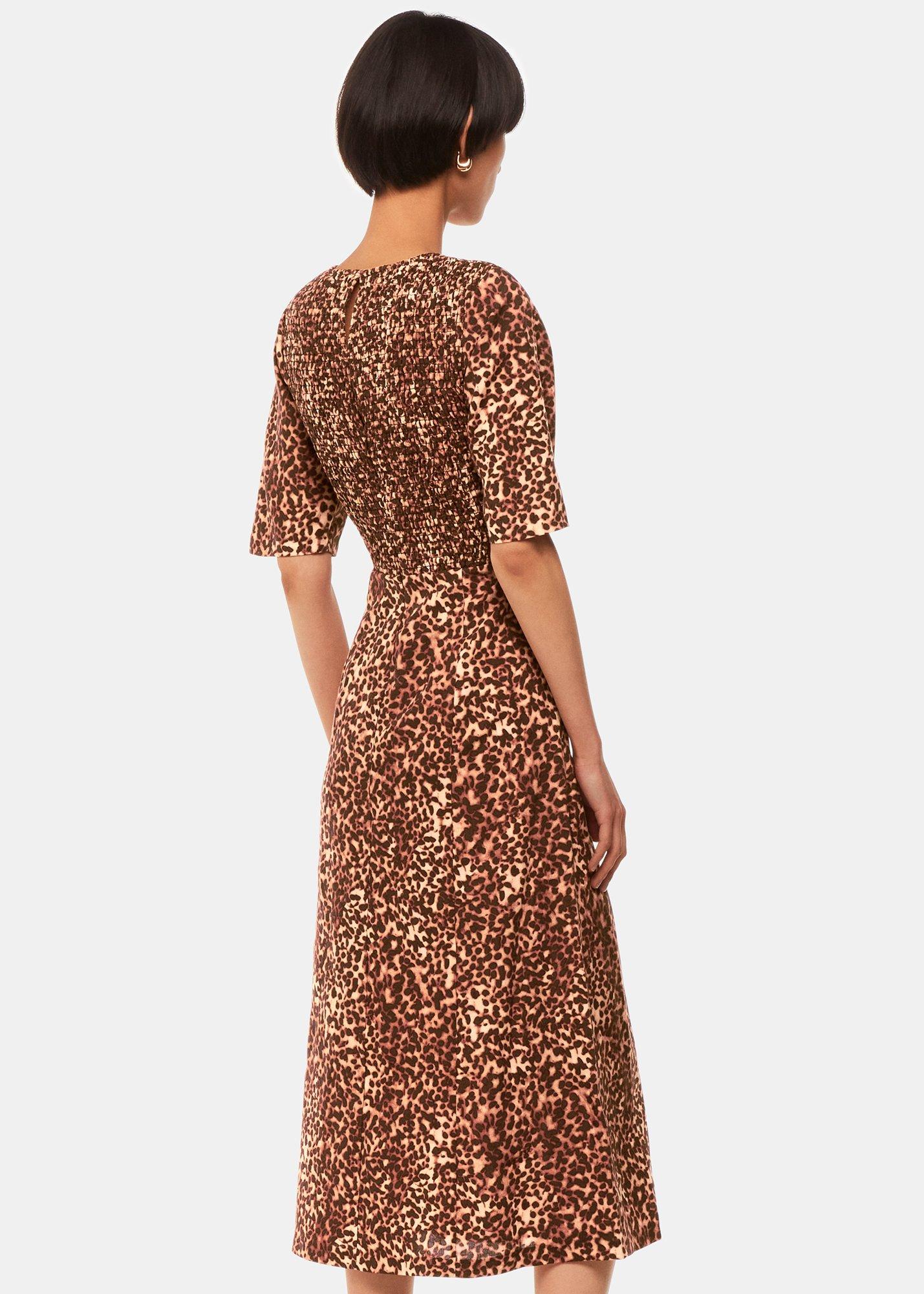 Multicolour Marble Spot Veda Dress