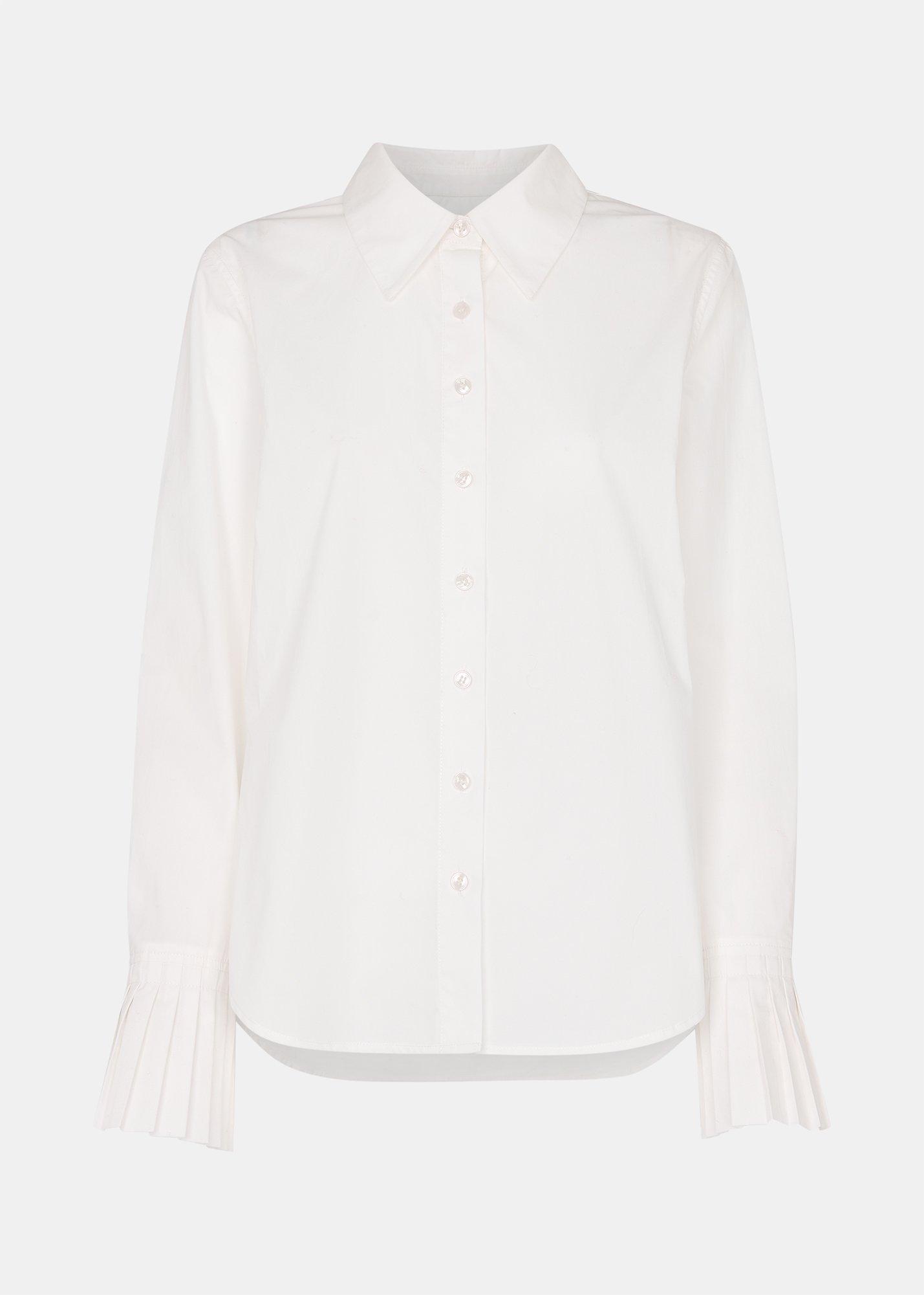 Marcy Pleated Cuff Shirt