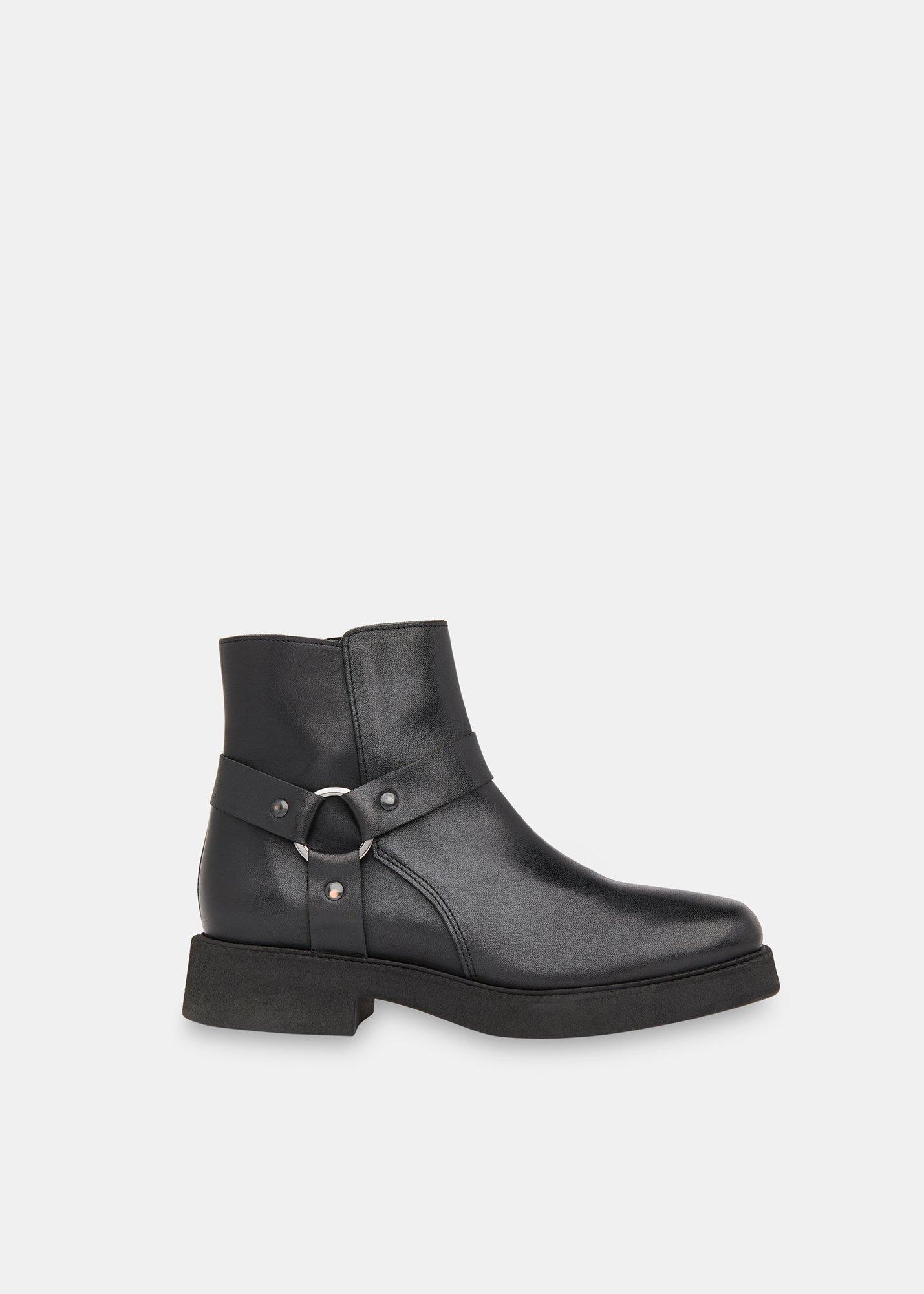 Black Matteo Biker Boot