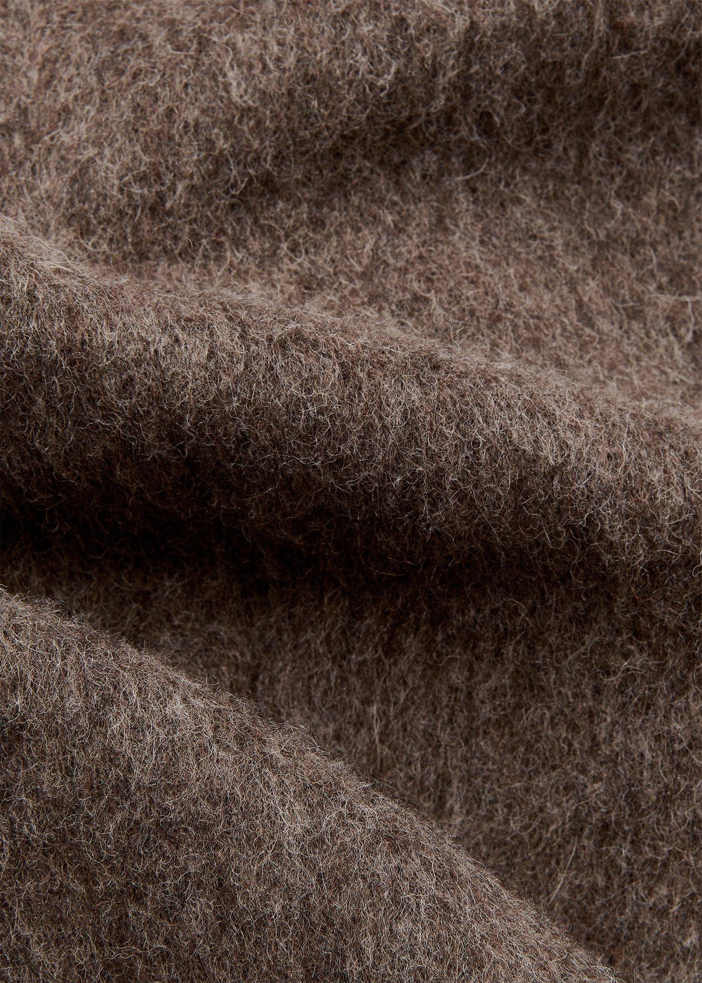 Maxi Double Breasted Wool Coat