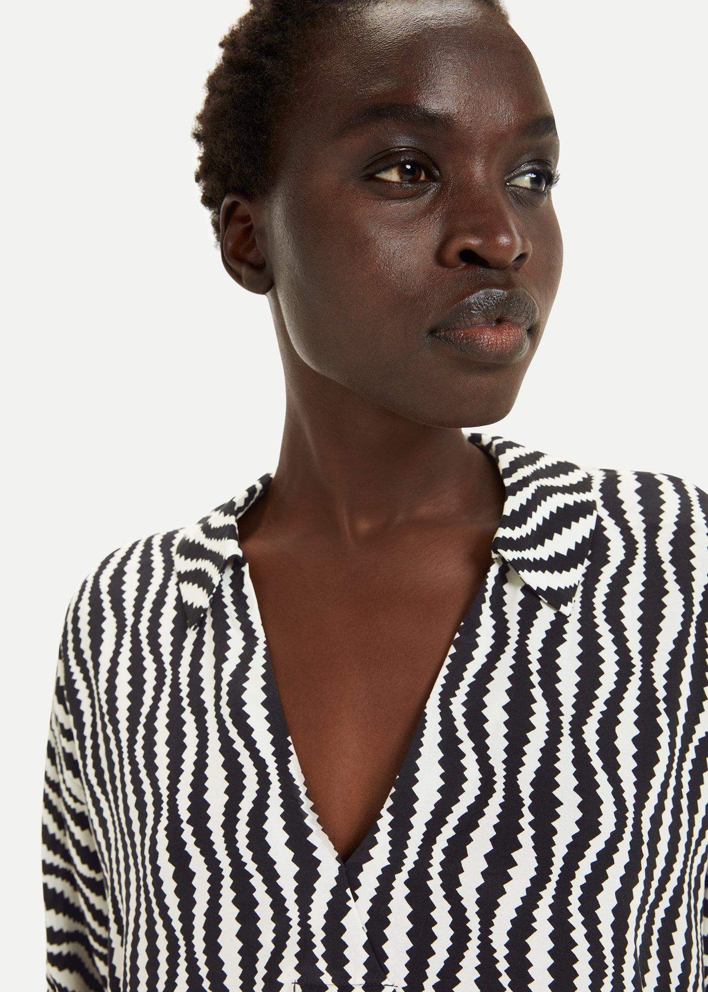 Melanie Optical Rope Dress