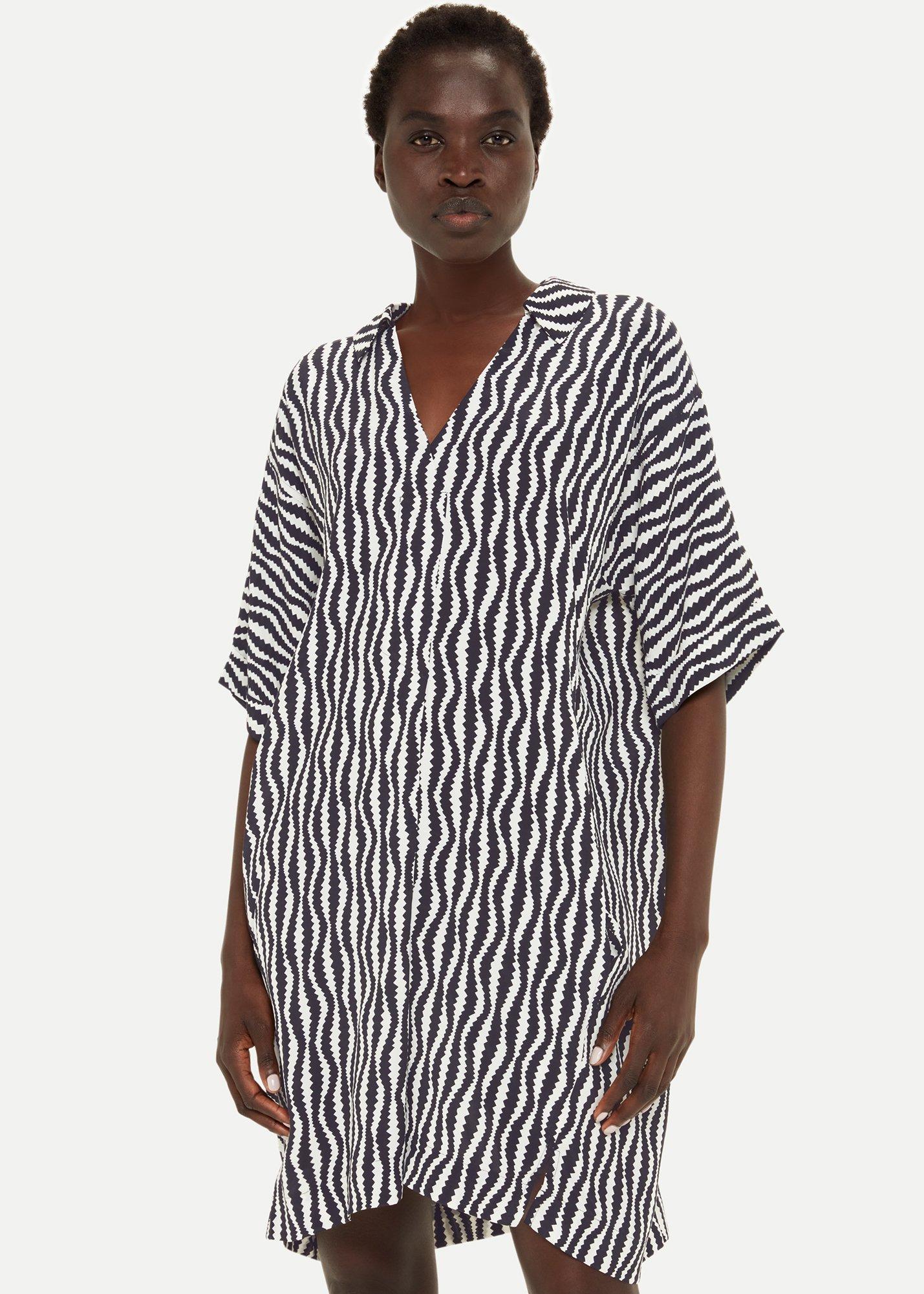 Melanie Optical Rope Dress