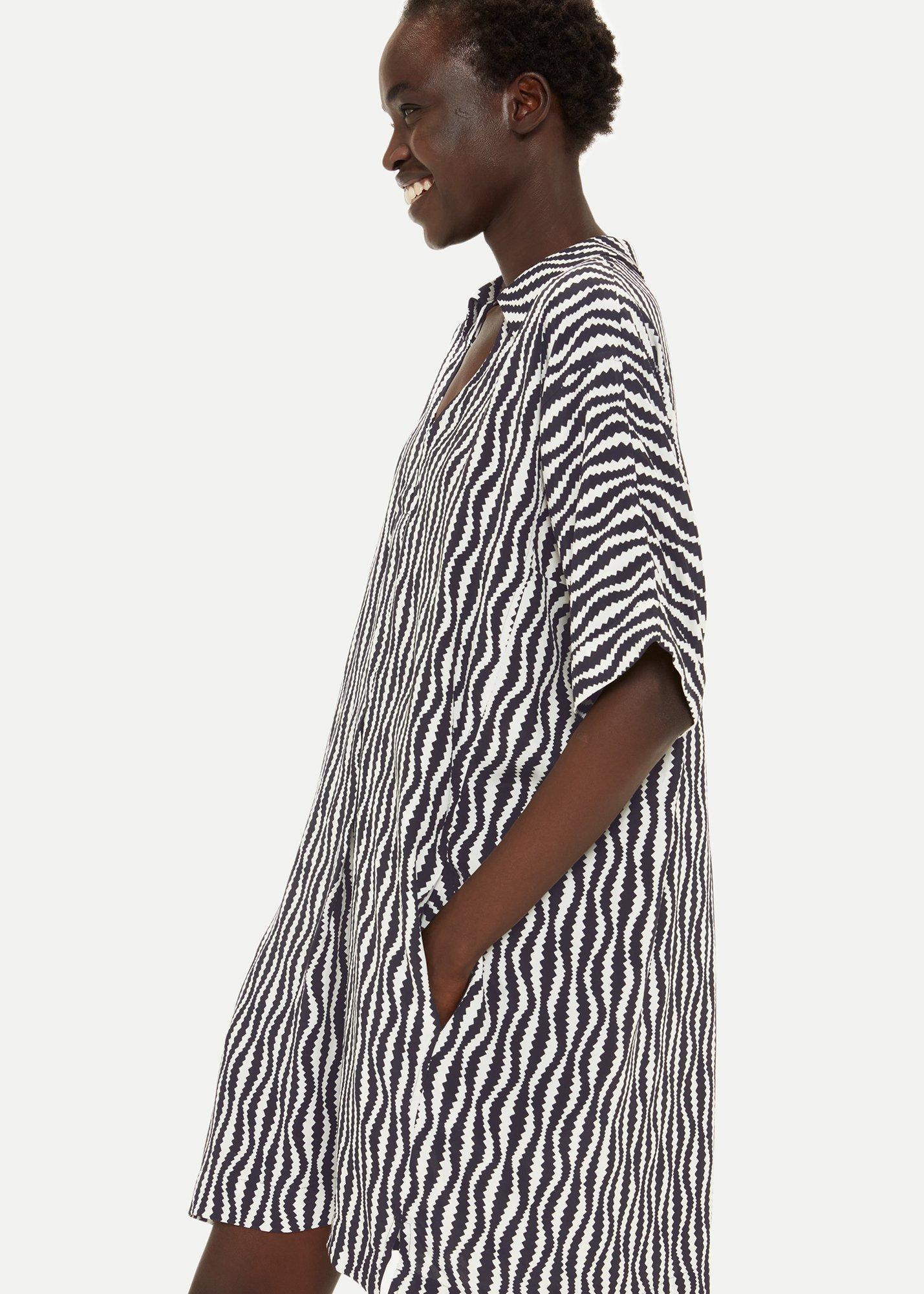 Melanie Optical Rope Dress