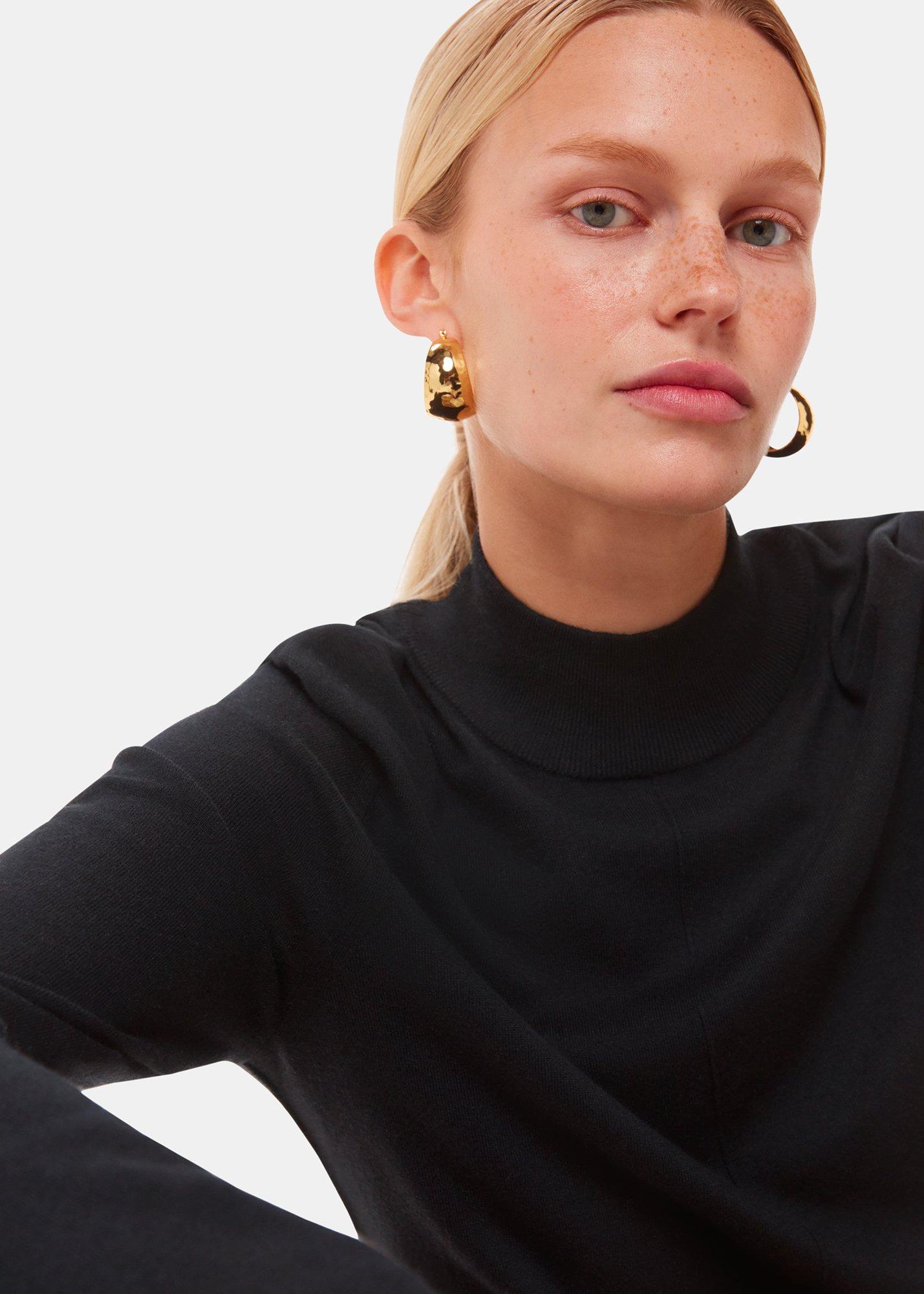 Mira Funnel Neck Knit