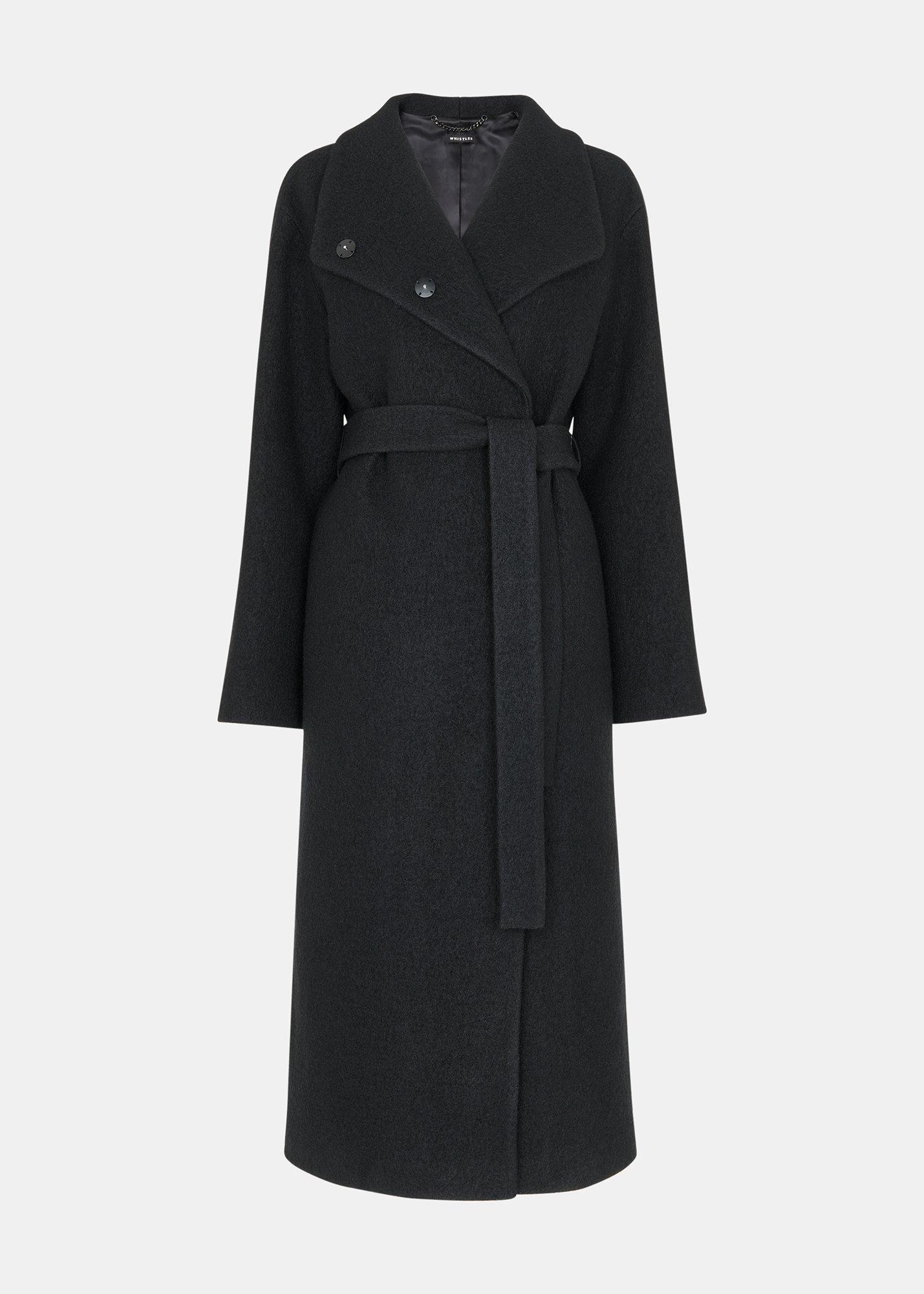 Petite Morgan Funnel Neck Coat