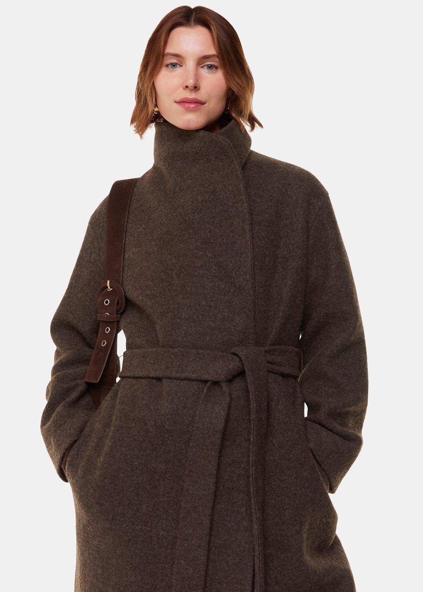 Morgan Funnel Neck Coat