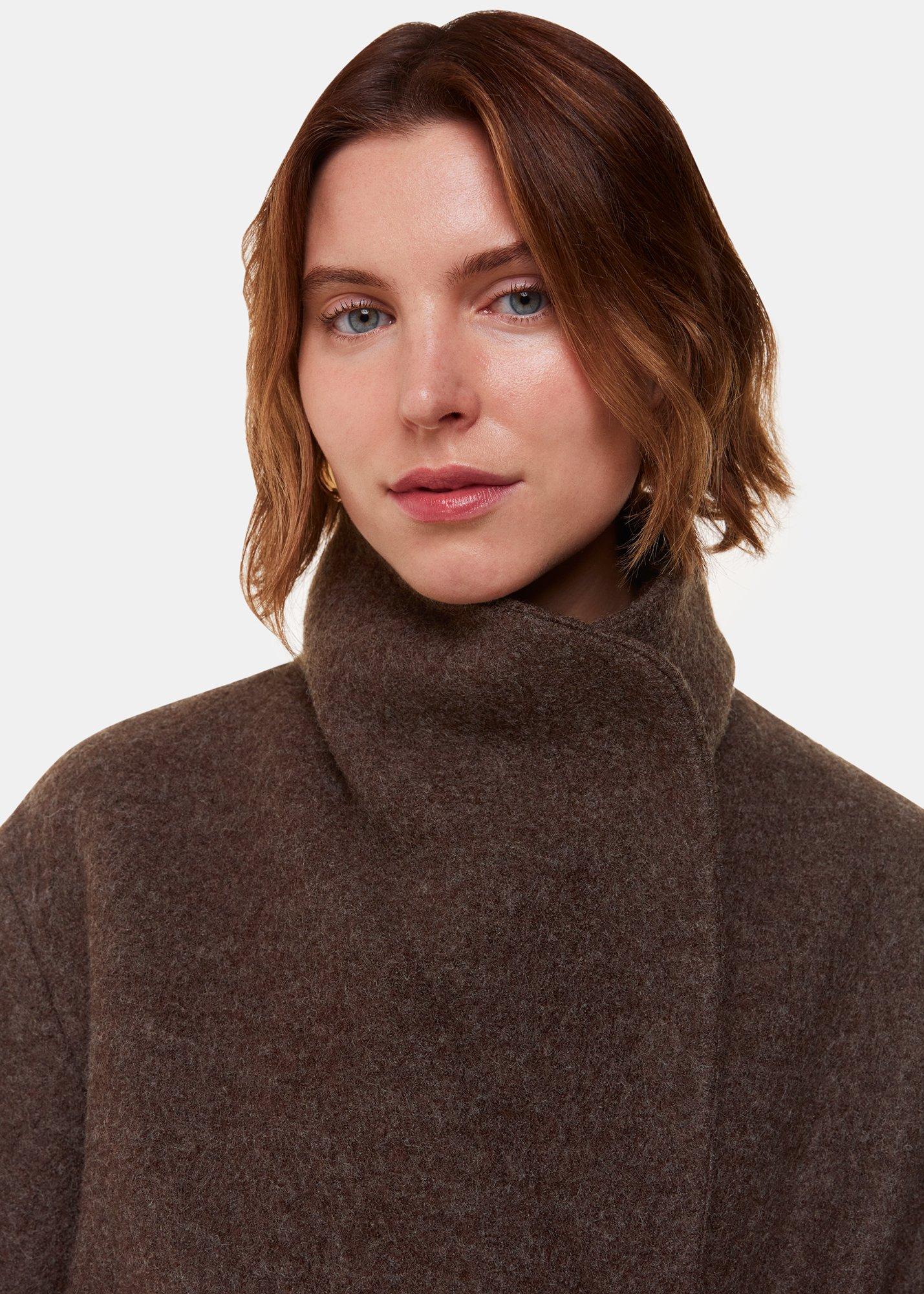 Morgan Funnel Neck Coat