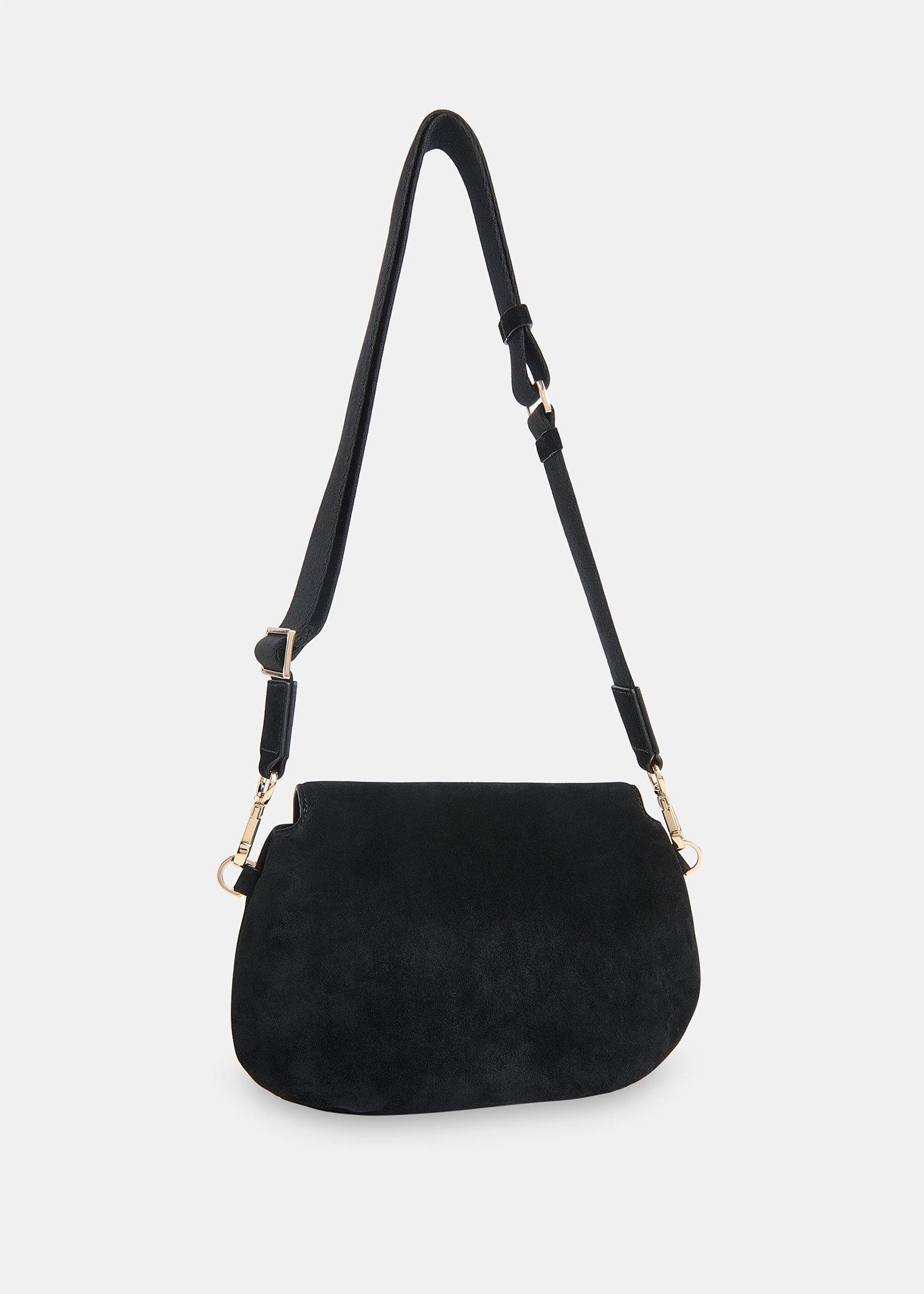 Nala Suede Crossbody Bag