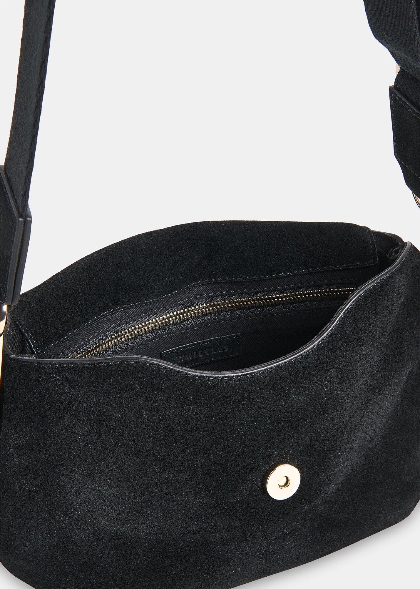 Nala Suede Crossbody Bag