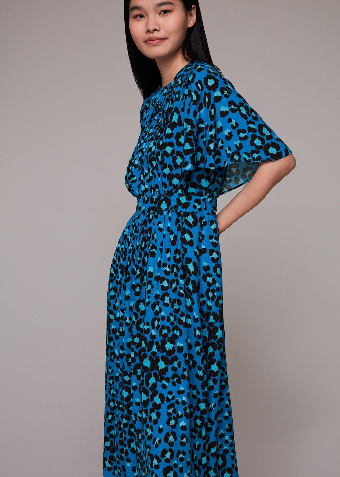 Painted Leopard Amelia Dress