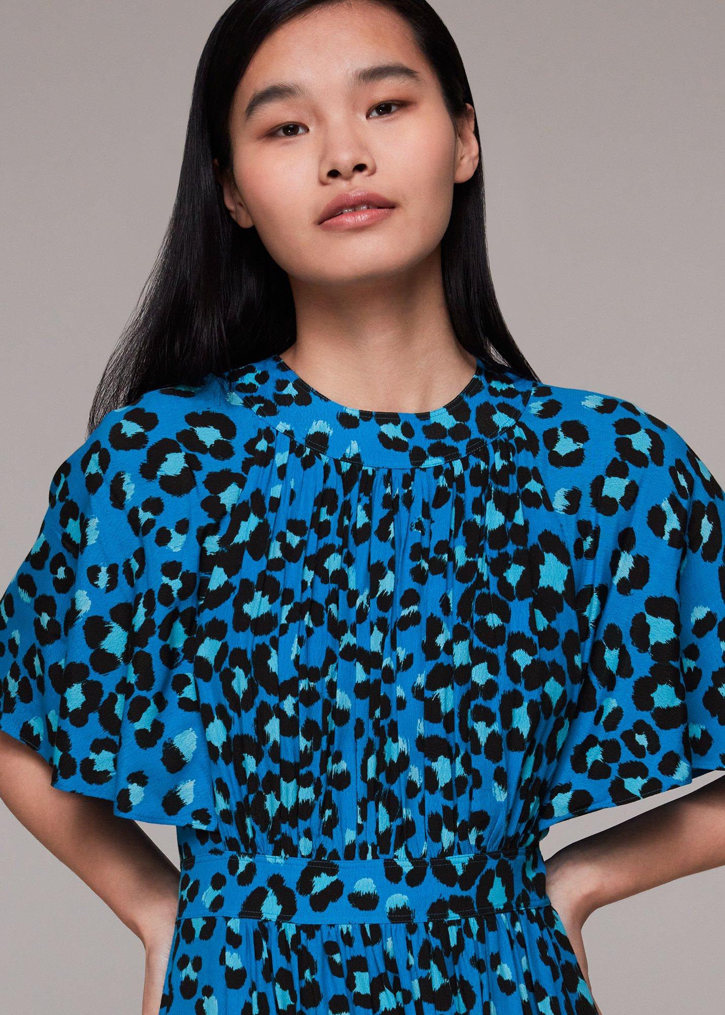 Painted Leopard Amelia Dress
