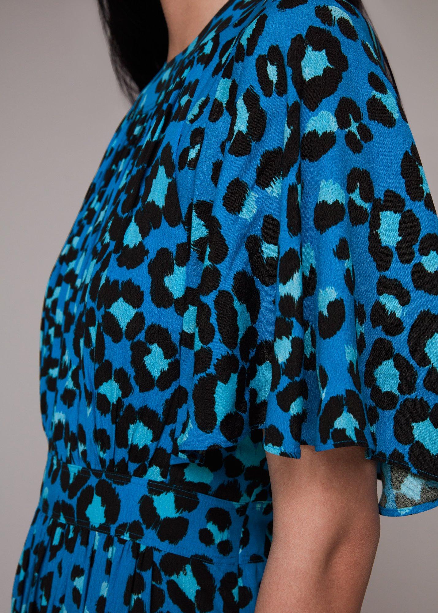 Painted Leopard Amelia Dress