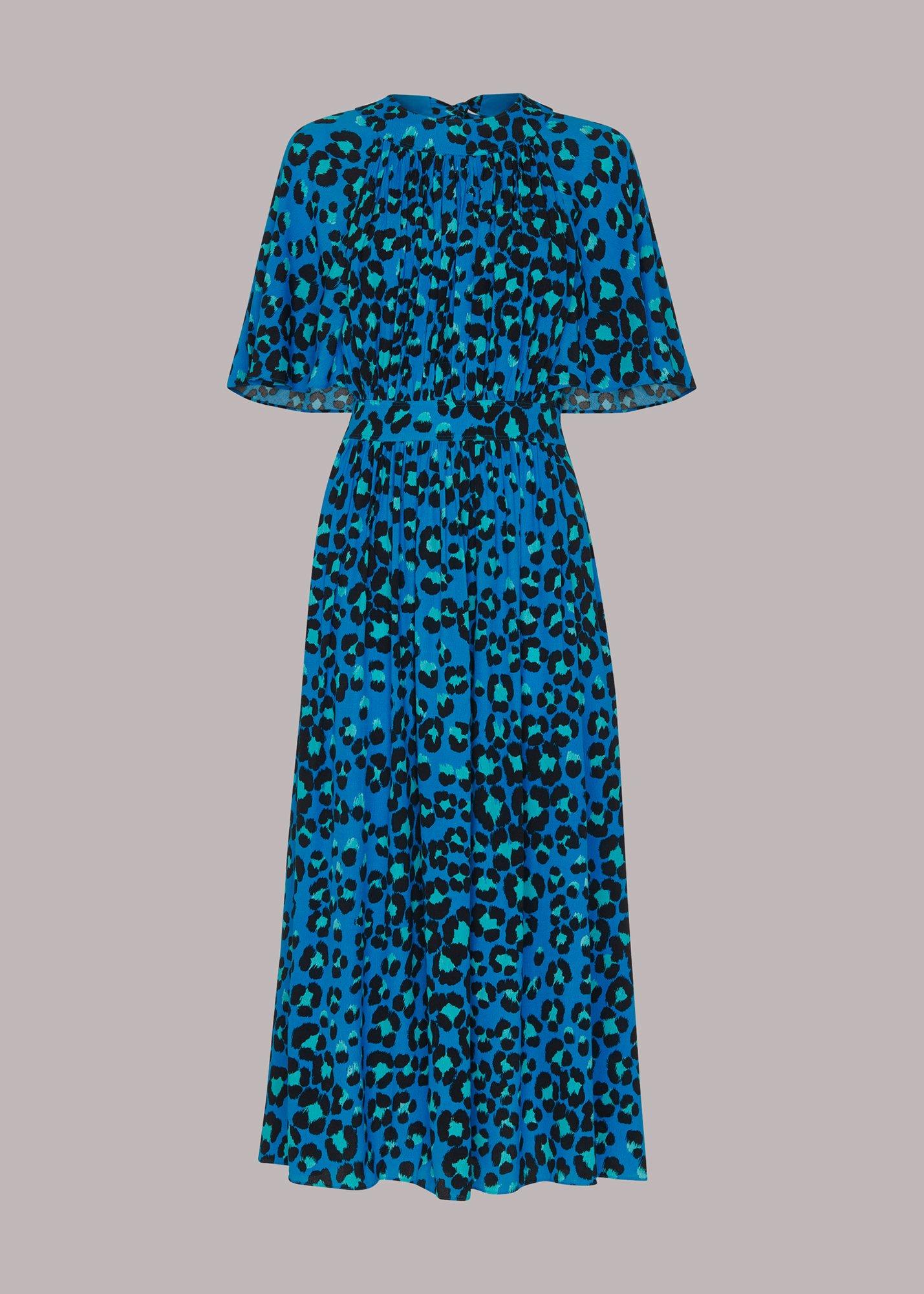 Painted Leopard Amelia Dress