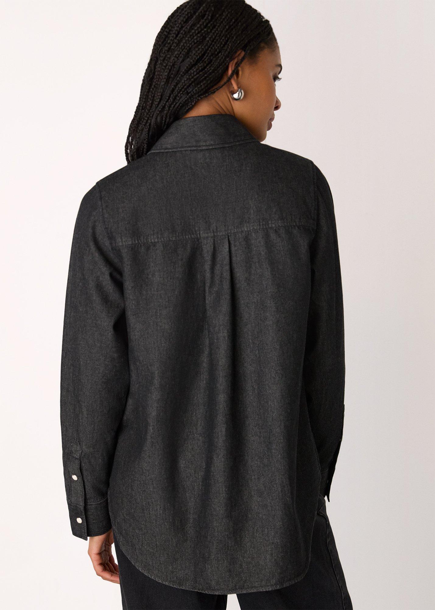 Pocket Detail Cotton Shirt