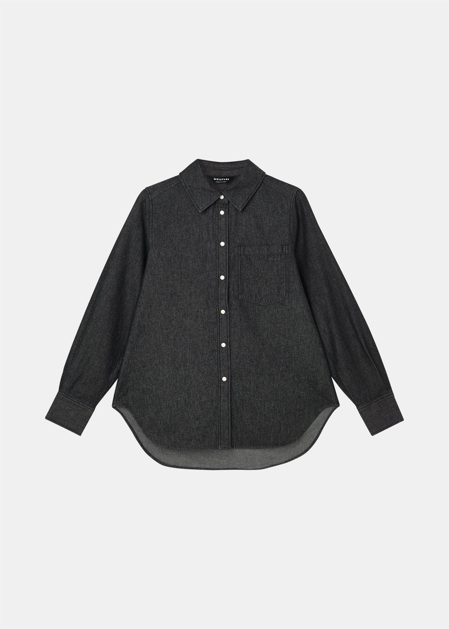 Pocket Detail Cotton Shirt