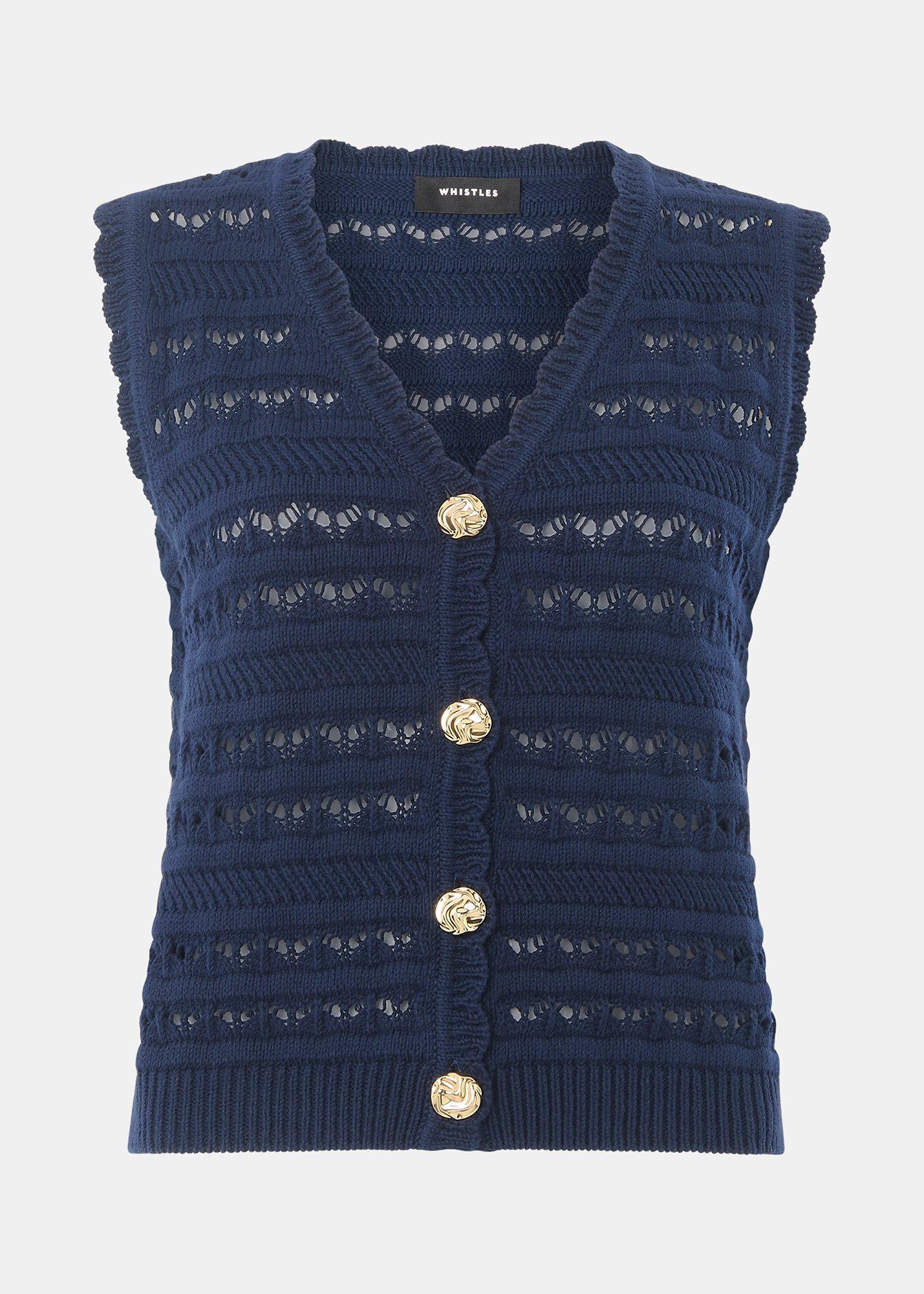 Pointelle Detail Tank