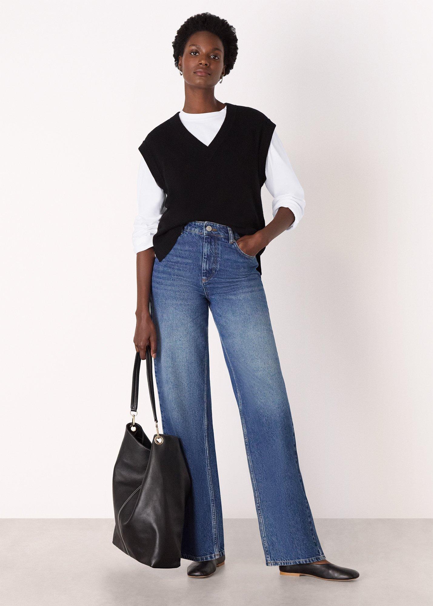 White Relaxed Long Sleeve Tee