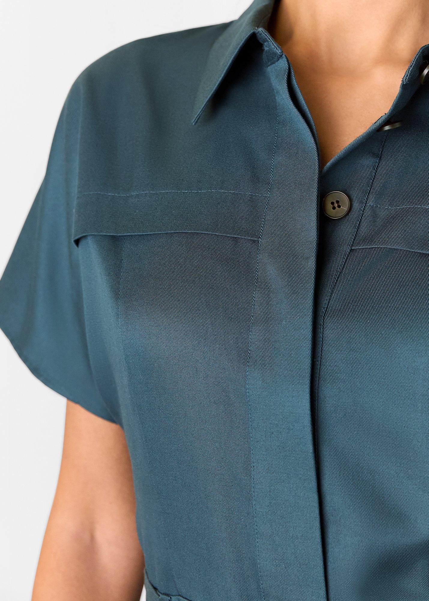 Relaxed Shoulder Seam Jumpsuit