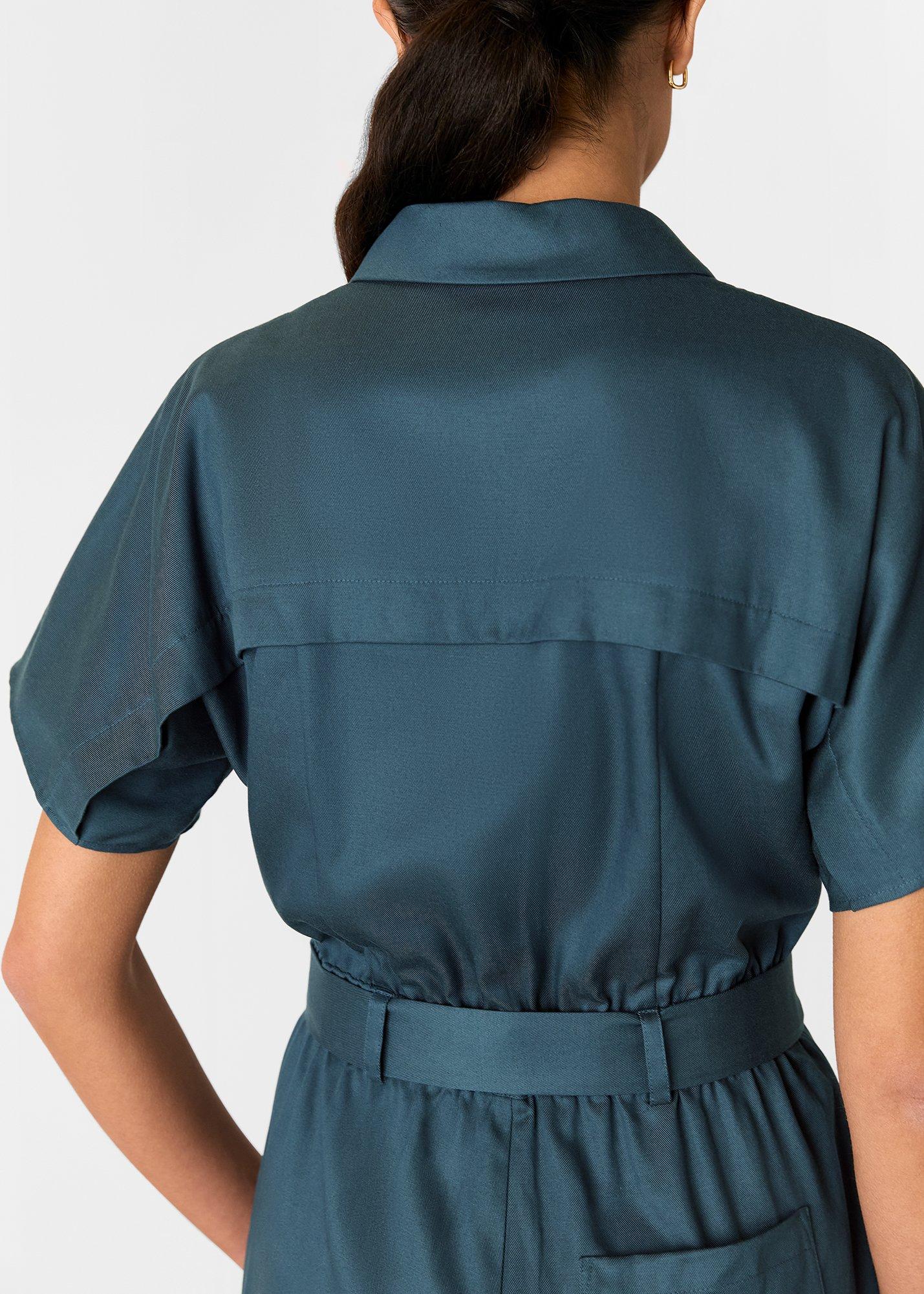 Relaxed Shoulder Seam Jumpsuit