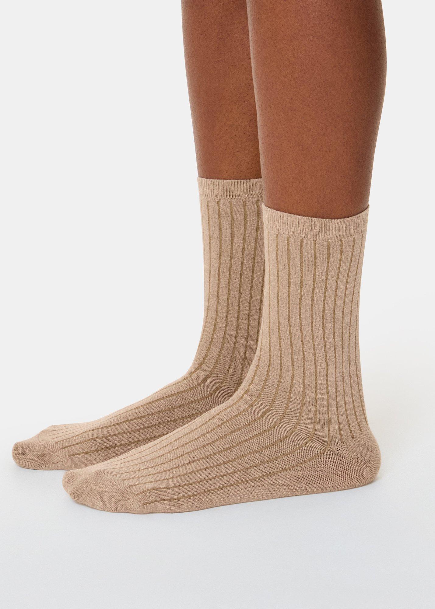 Ribbed Socks Set of 3