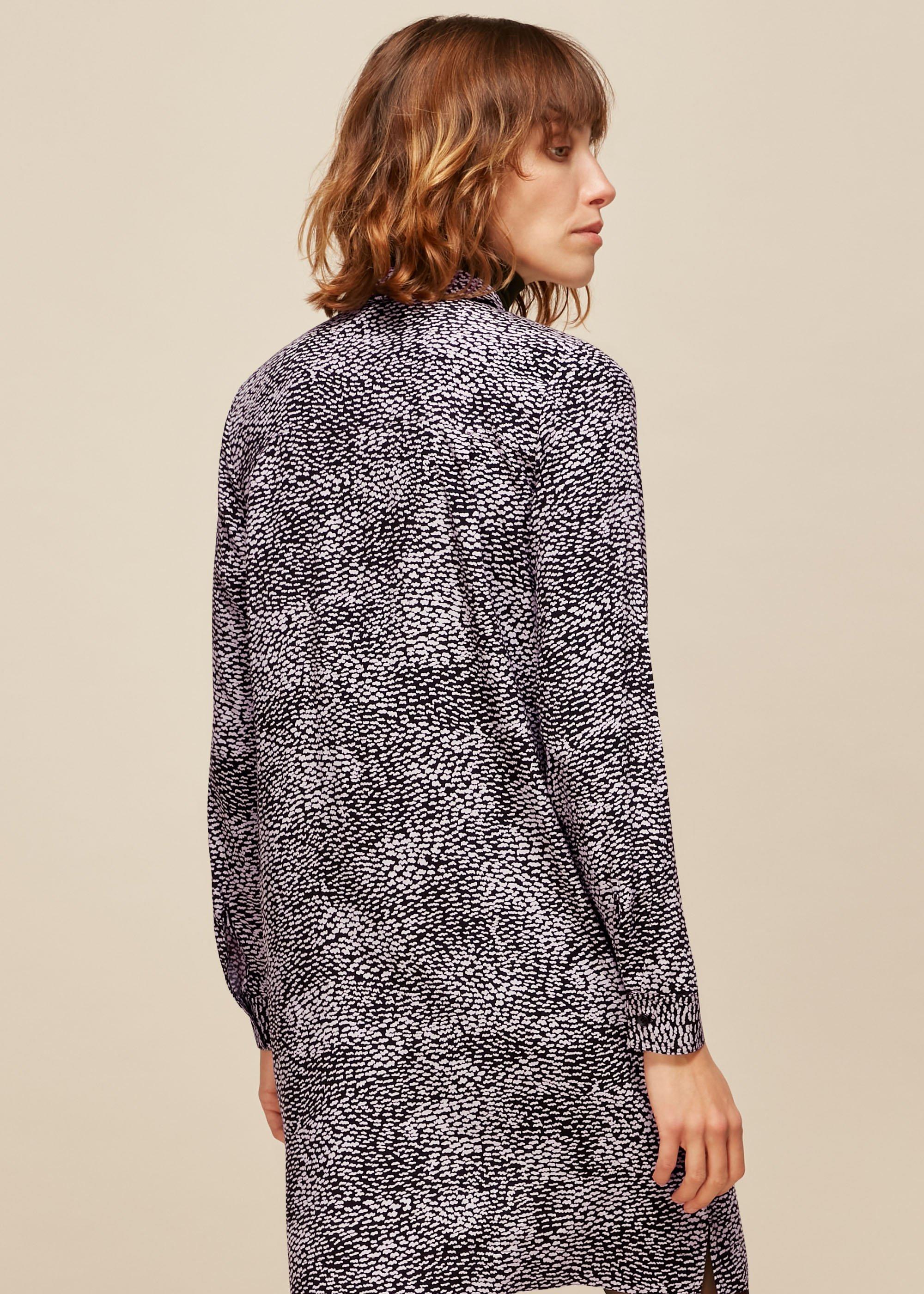 Multicolour Kay Ripple Print Shift Dress