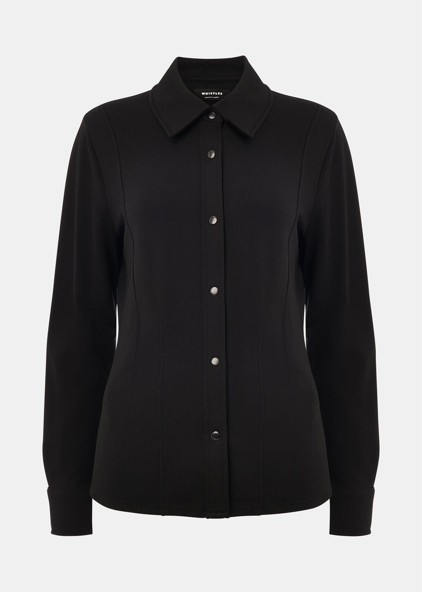 Seam Detail Ponte Shirt