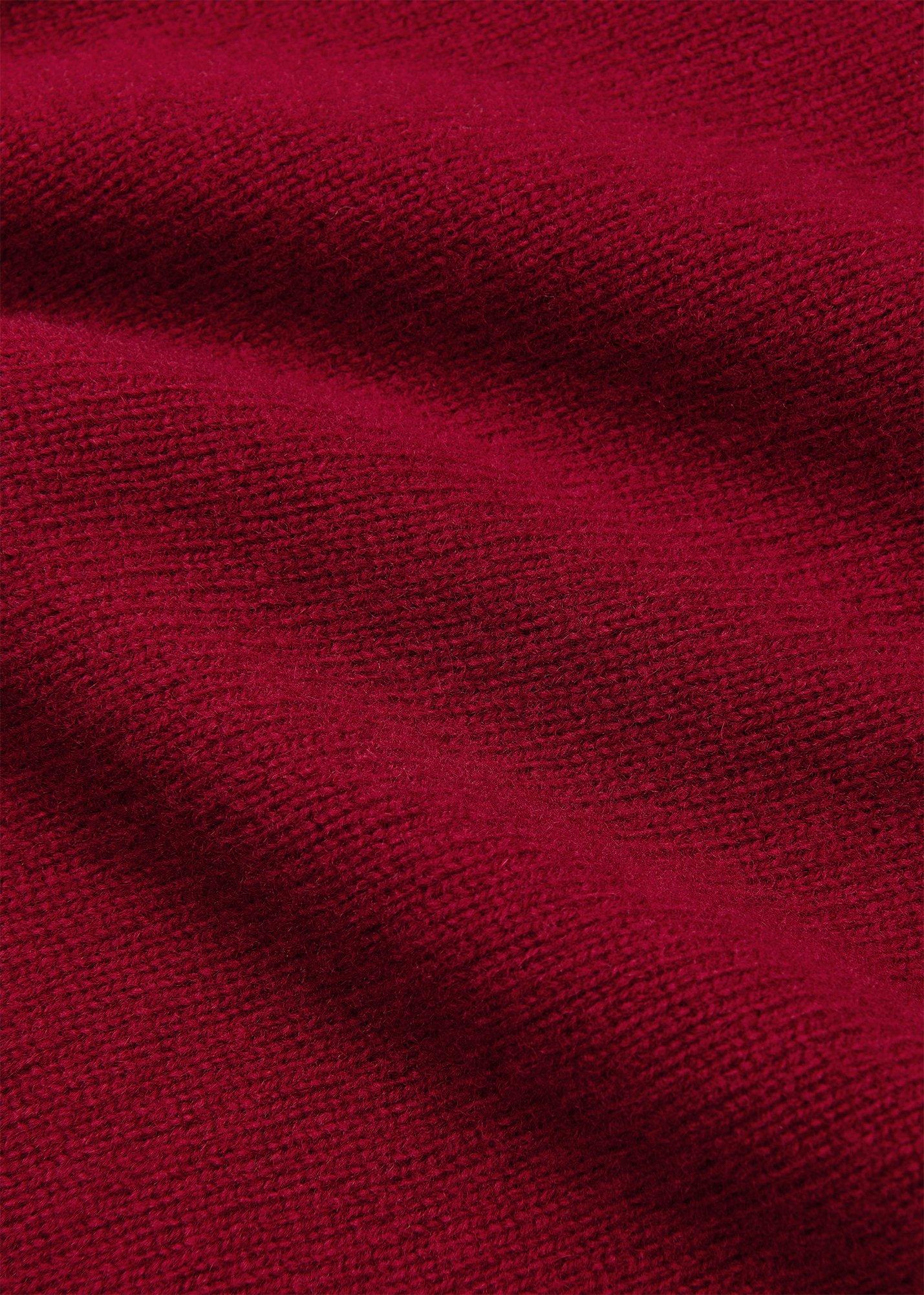 Side Stripe Detail Wool Knit
