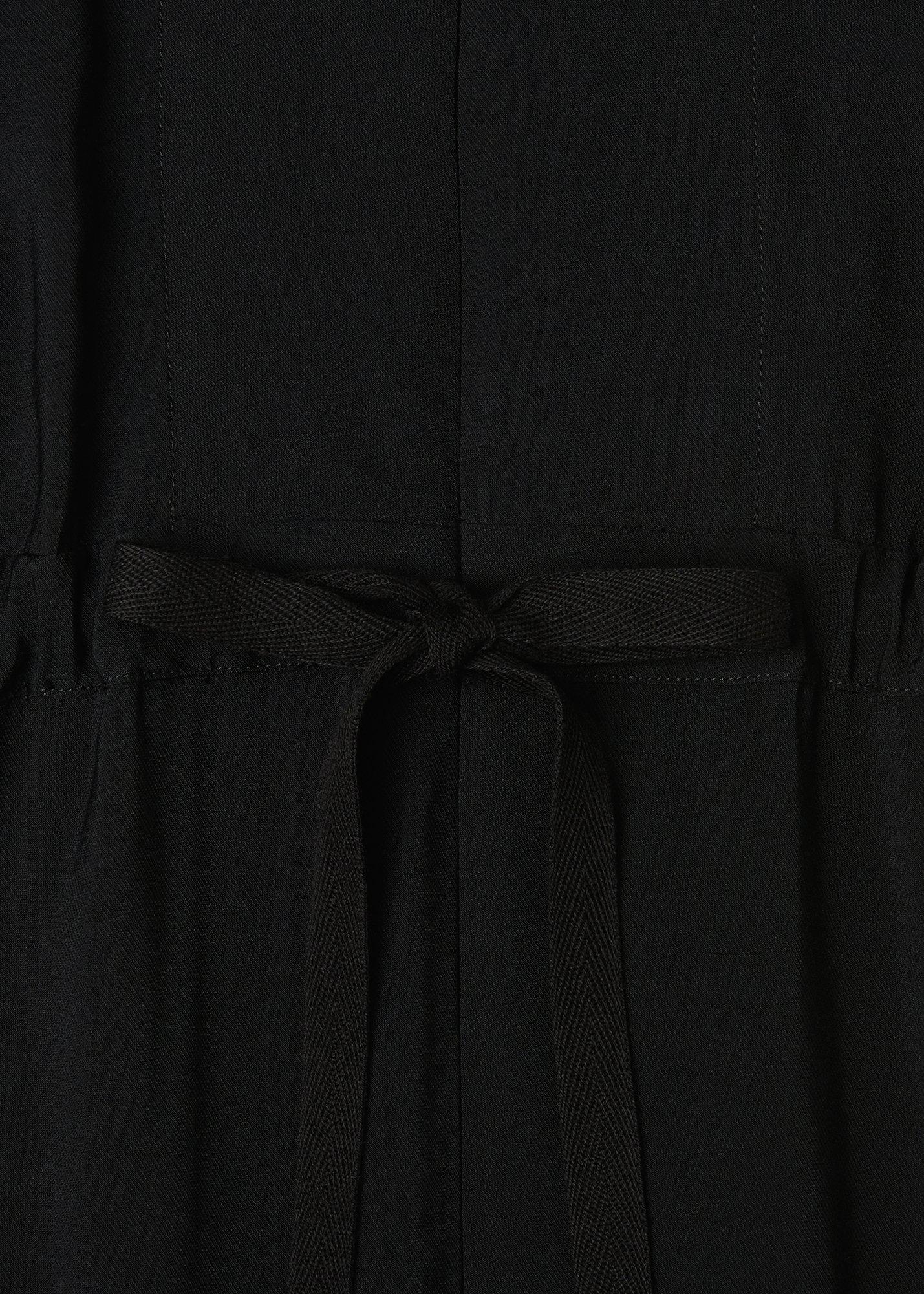 Sleeveless Drawstring Jumpsuit