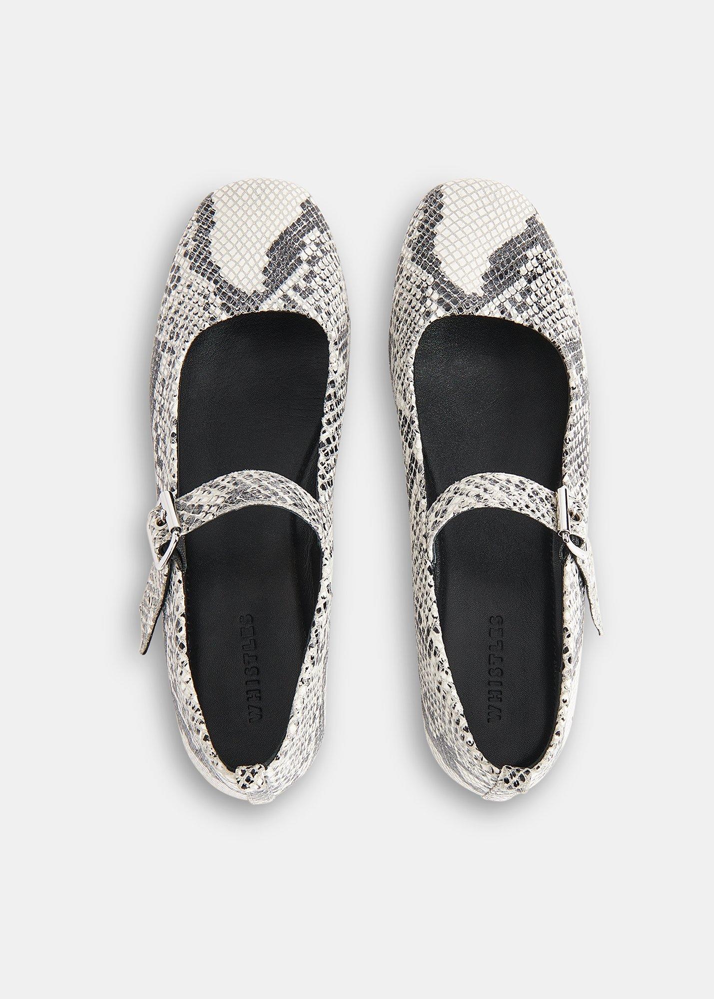 Elba Snake Ballet Pump