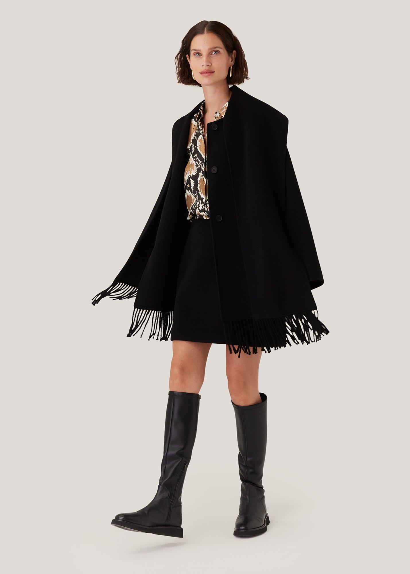 Silk Snake Oversized Shirt