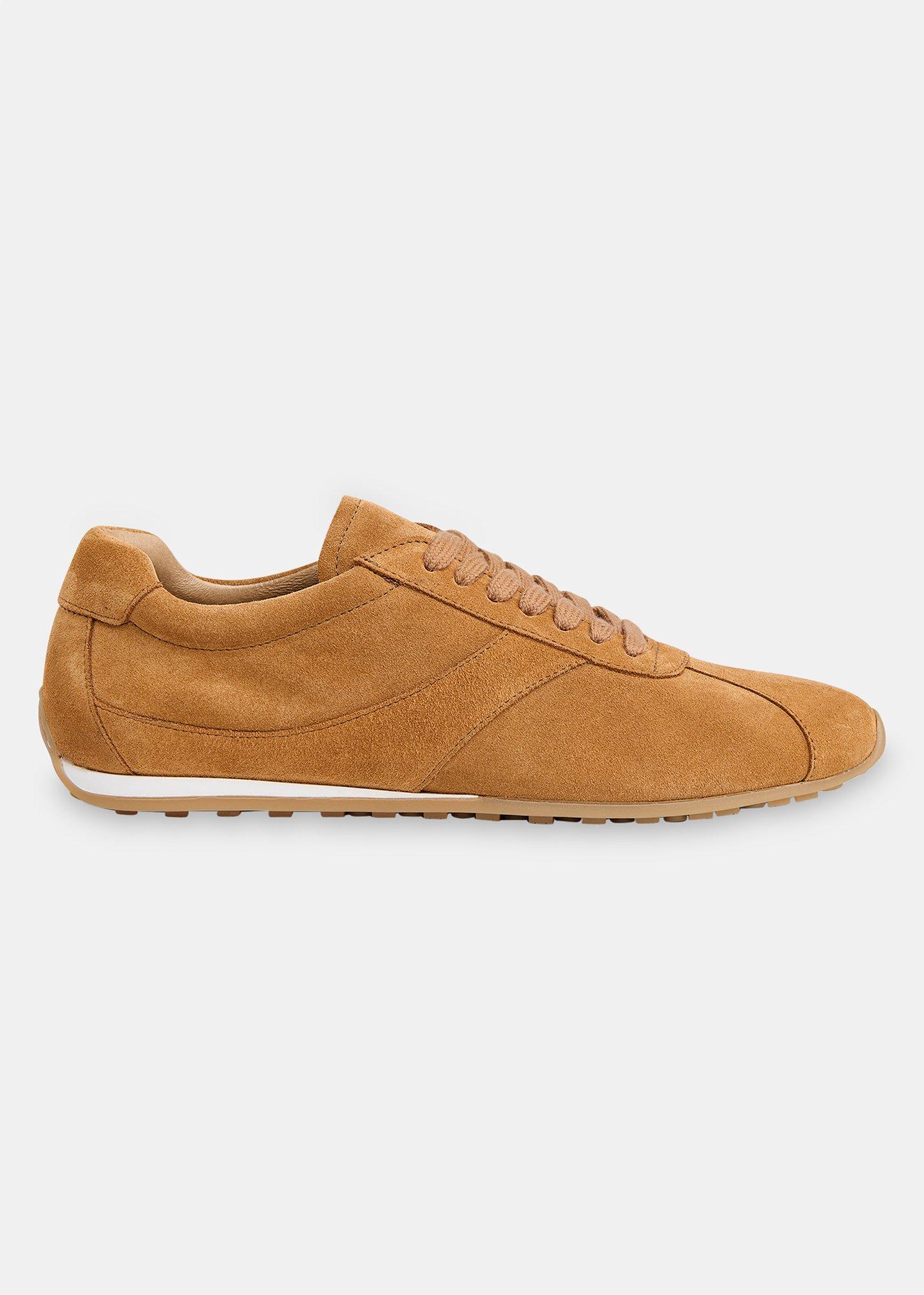 Tan Soft Suede Sneaker