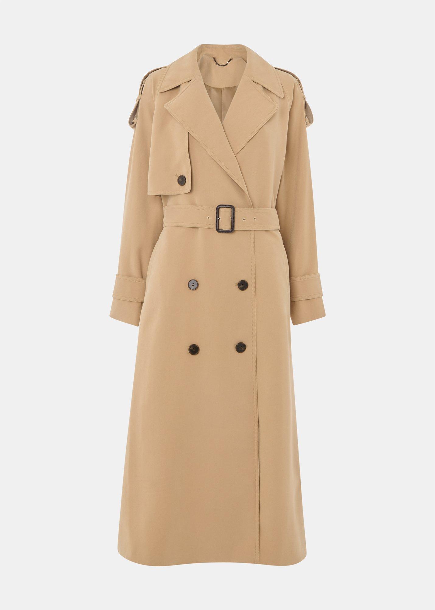 Soft Voluminous Trench Coat