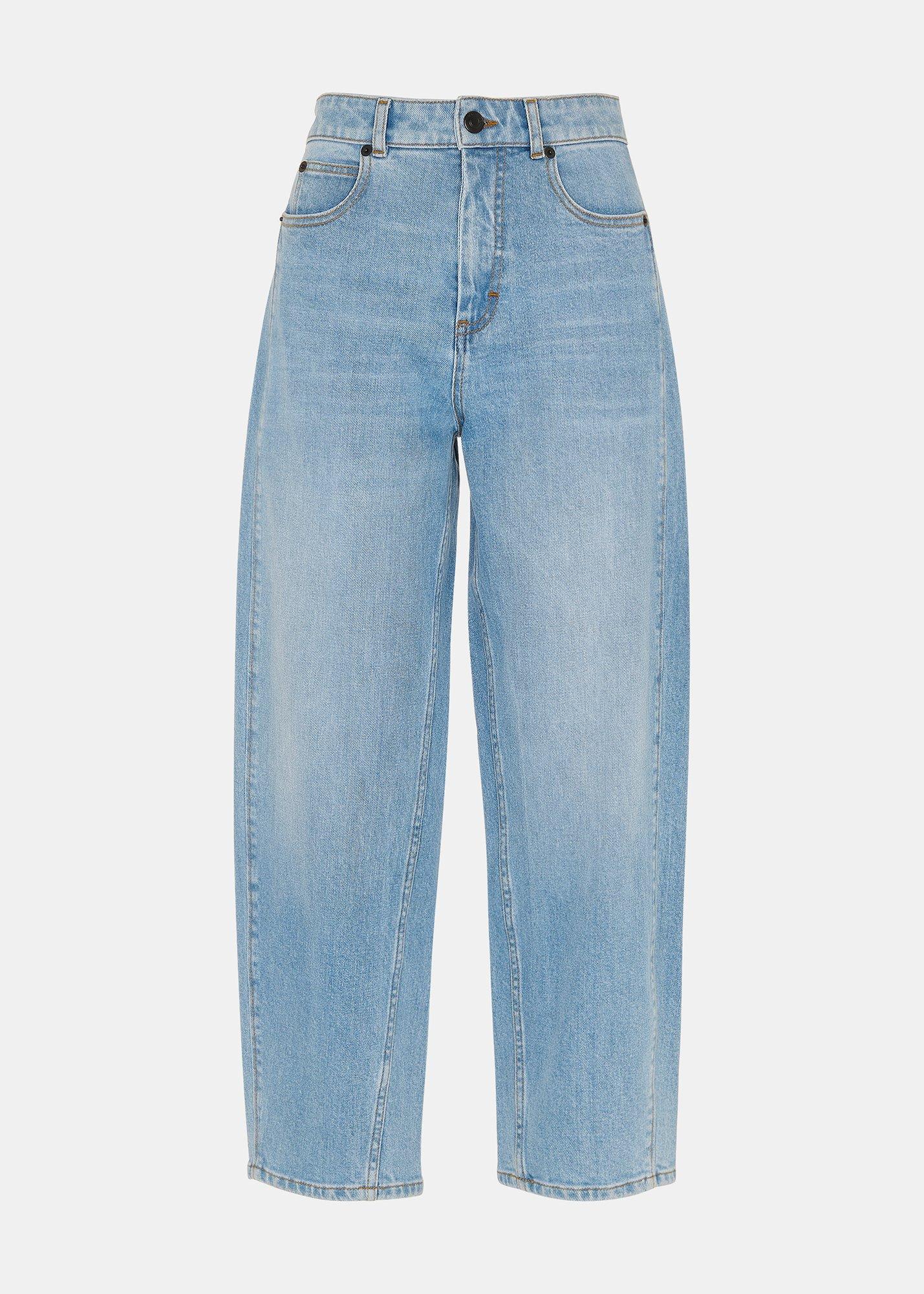 Stretch Barrel Leg Jean