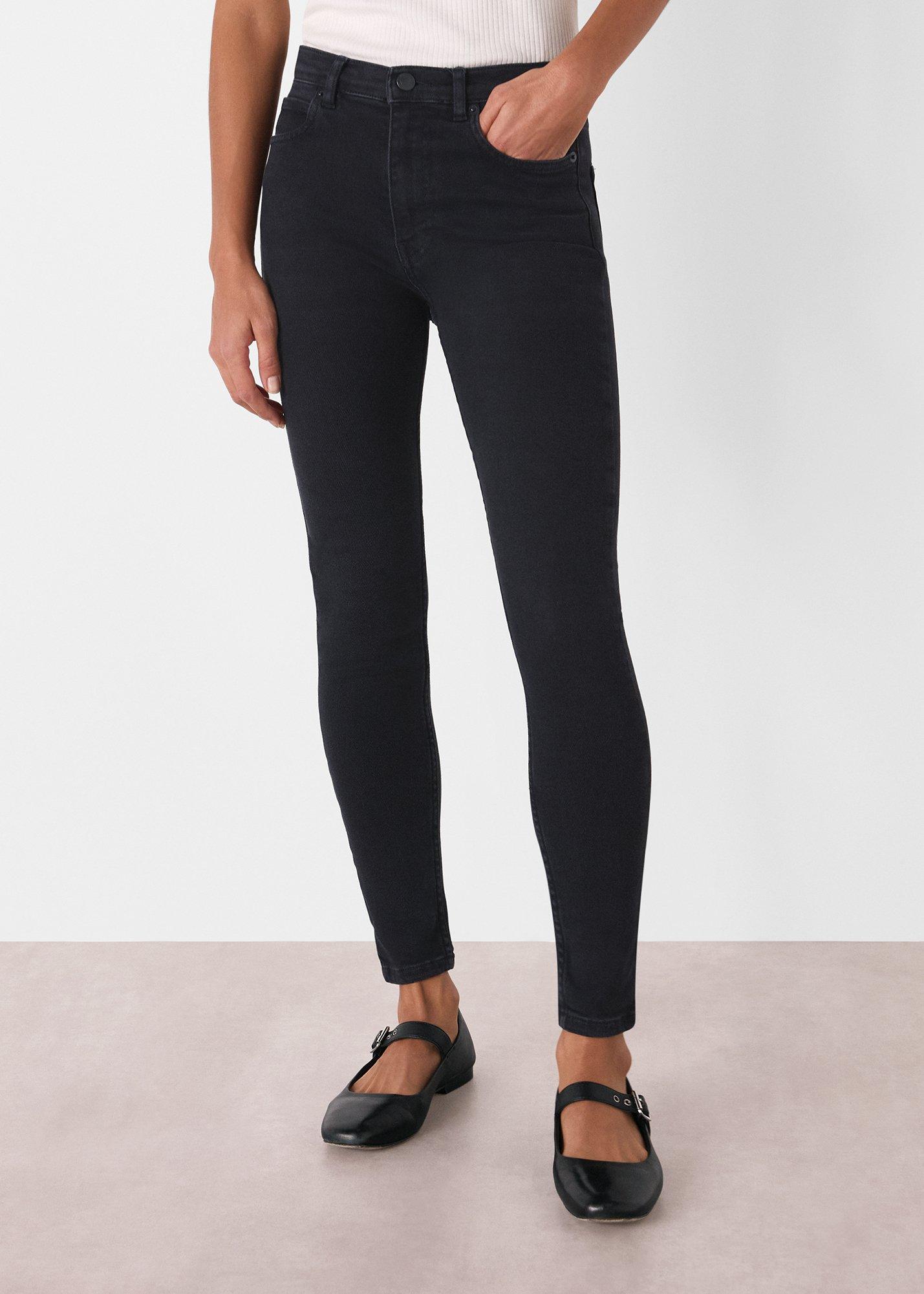 Black Stretch Sculpted Skinny Jean