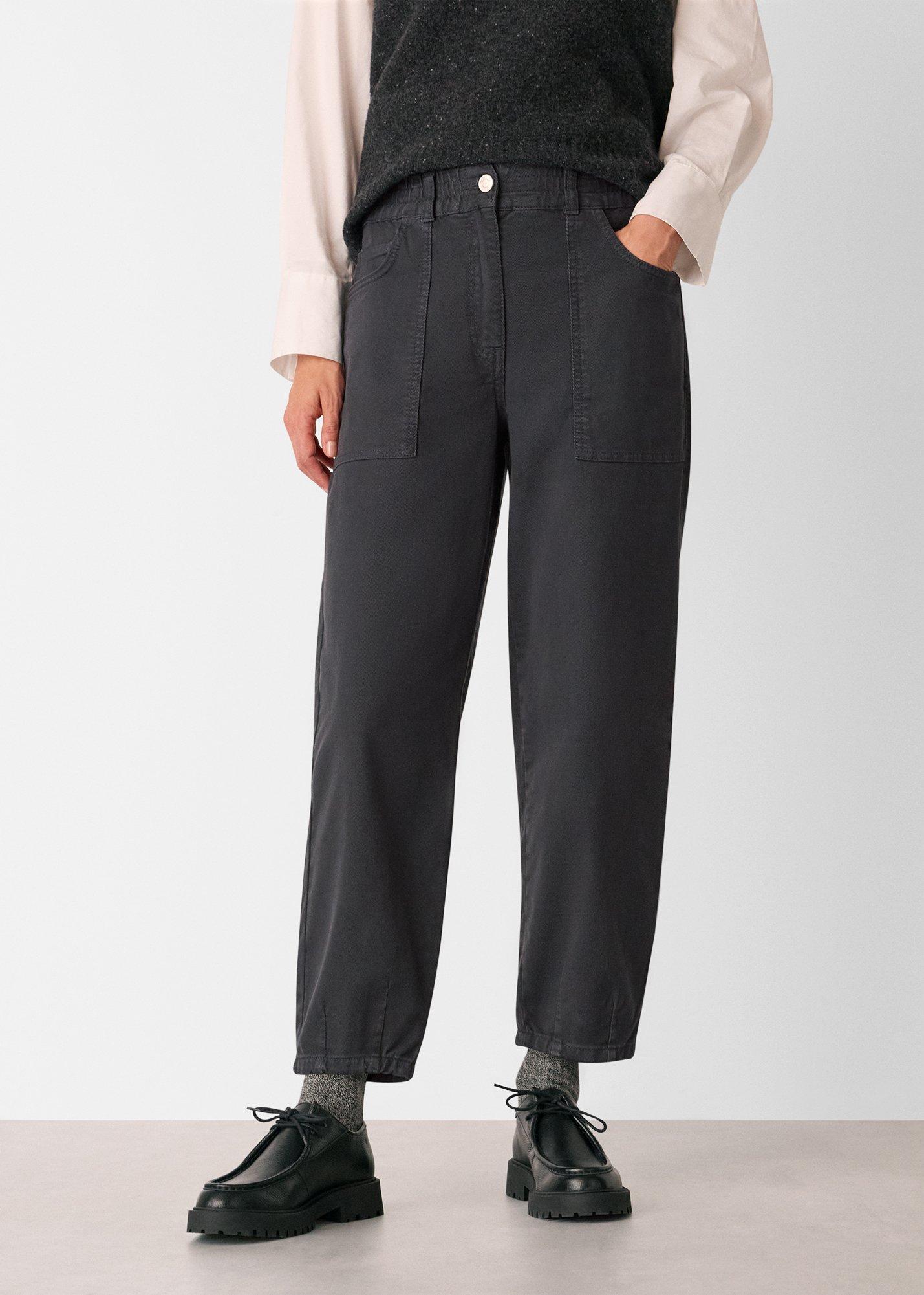 Black Tessa Casual Pants&nbsp;