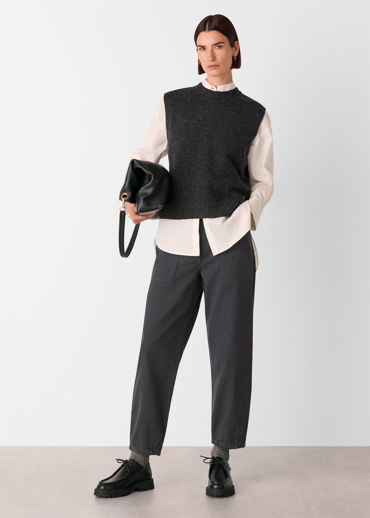 Black Tessa Casual Pants&nbsp;