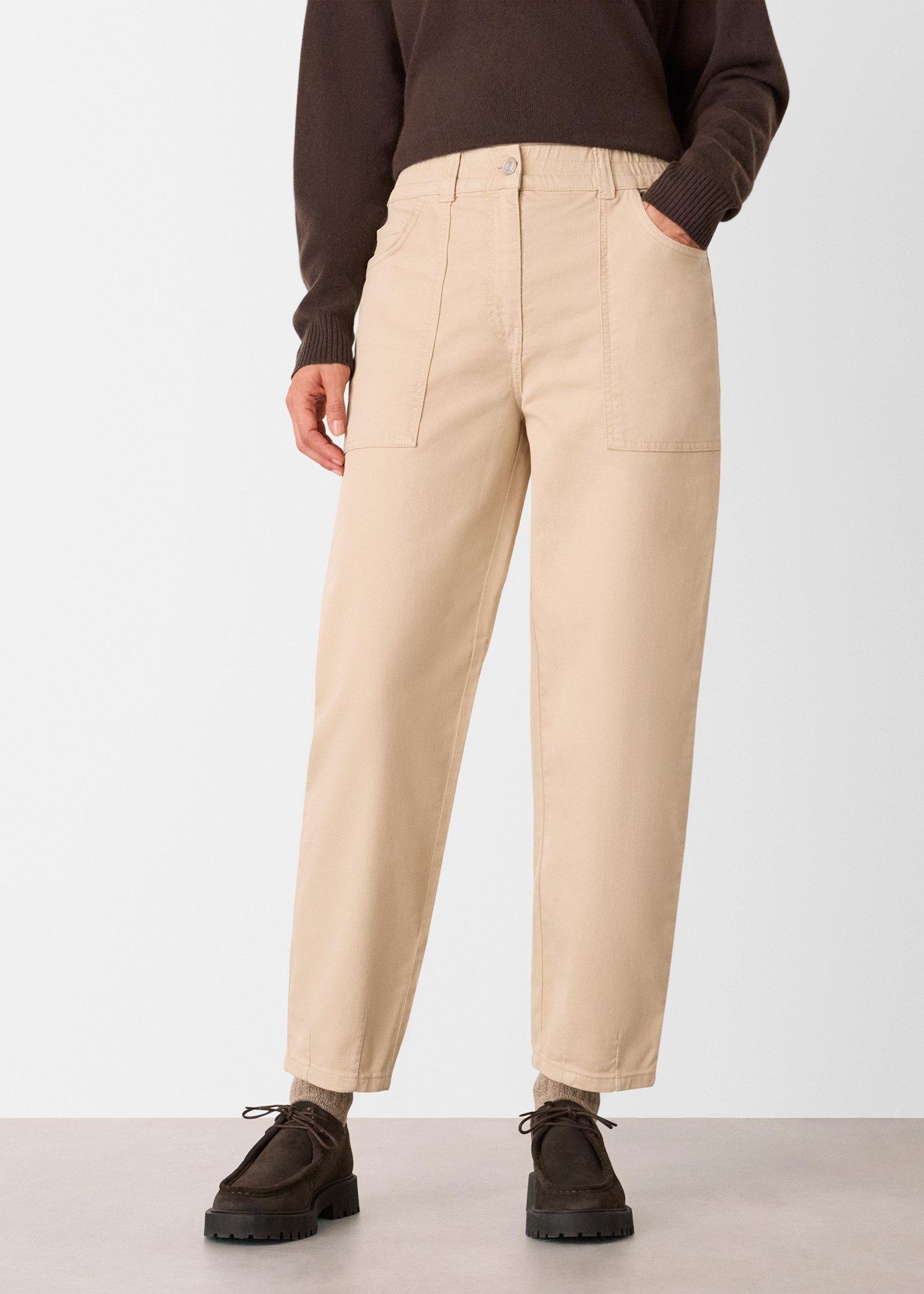 Neutral Tessa Casual Pants&nbsp;