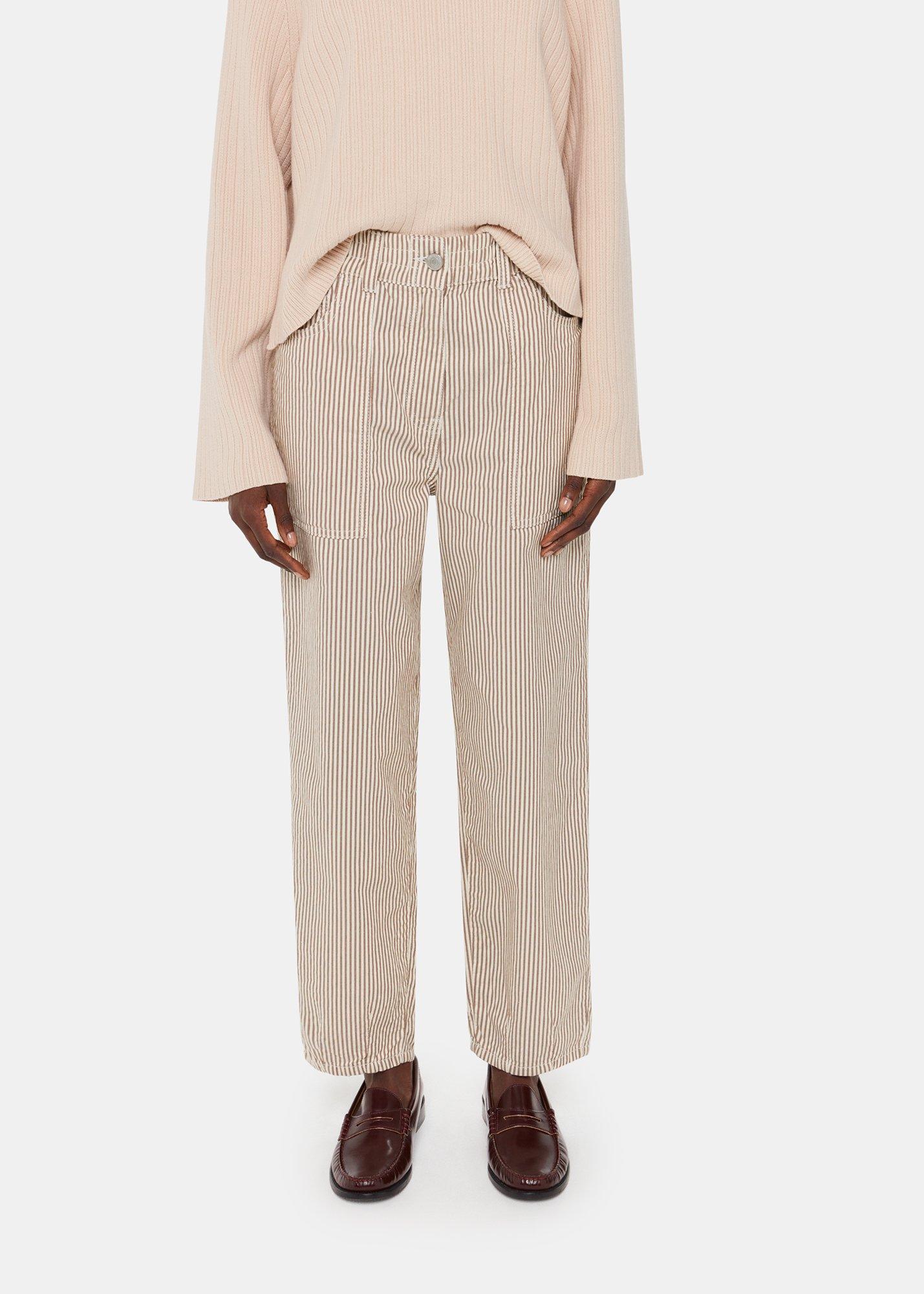 Tessa Stripe Casual Trouser