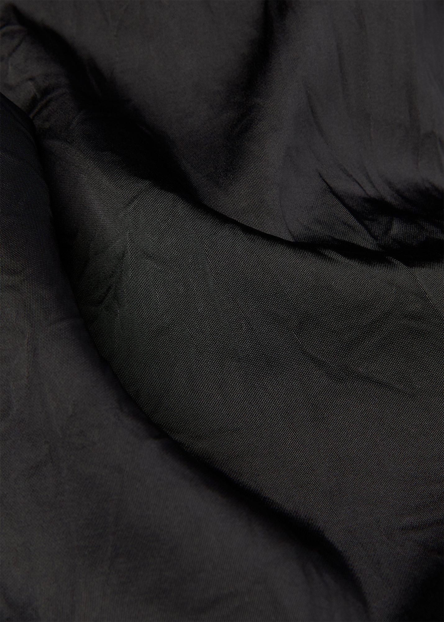 Textured Satin Pintuck Trouser