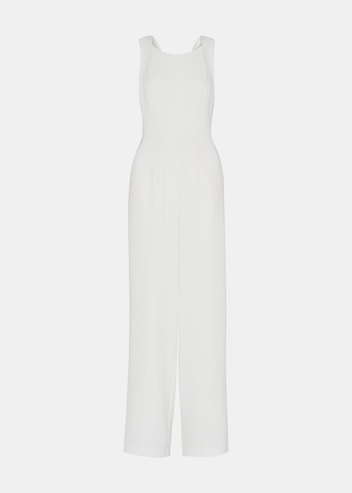 Tie Back Bridal Jumpsuit