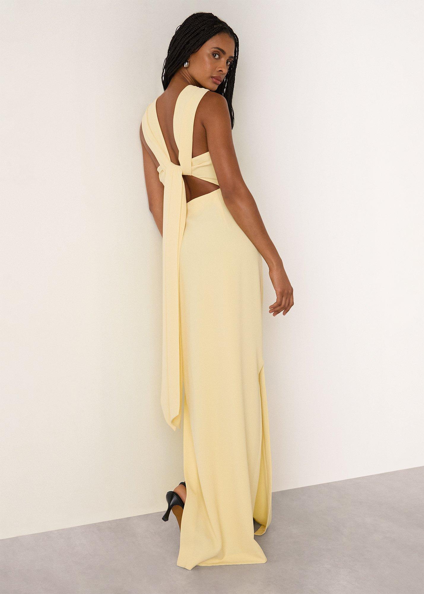 Butter Tie Back Maxi Dress