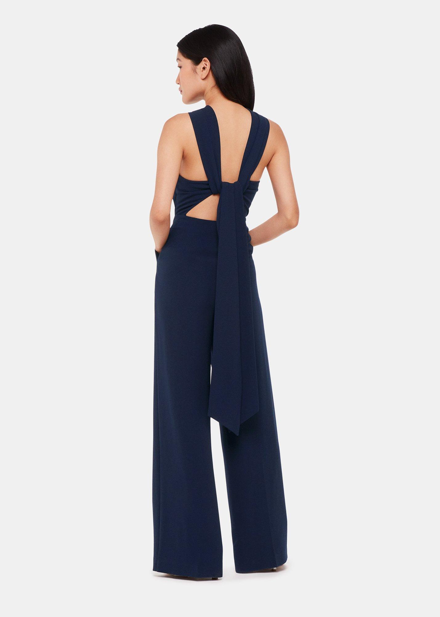 Tie Back Maxi Jumpsuit