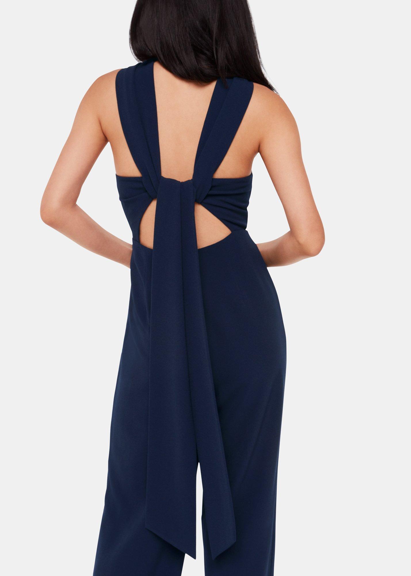 Tie Back Maxi Jumpsuit