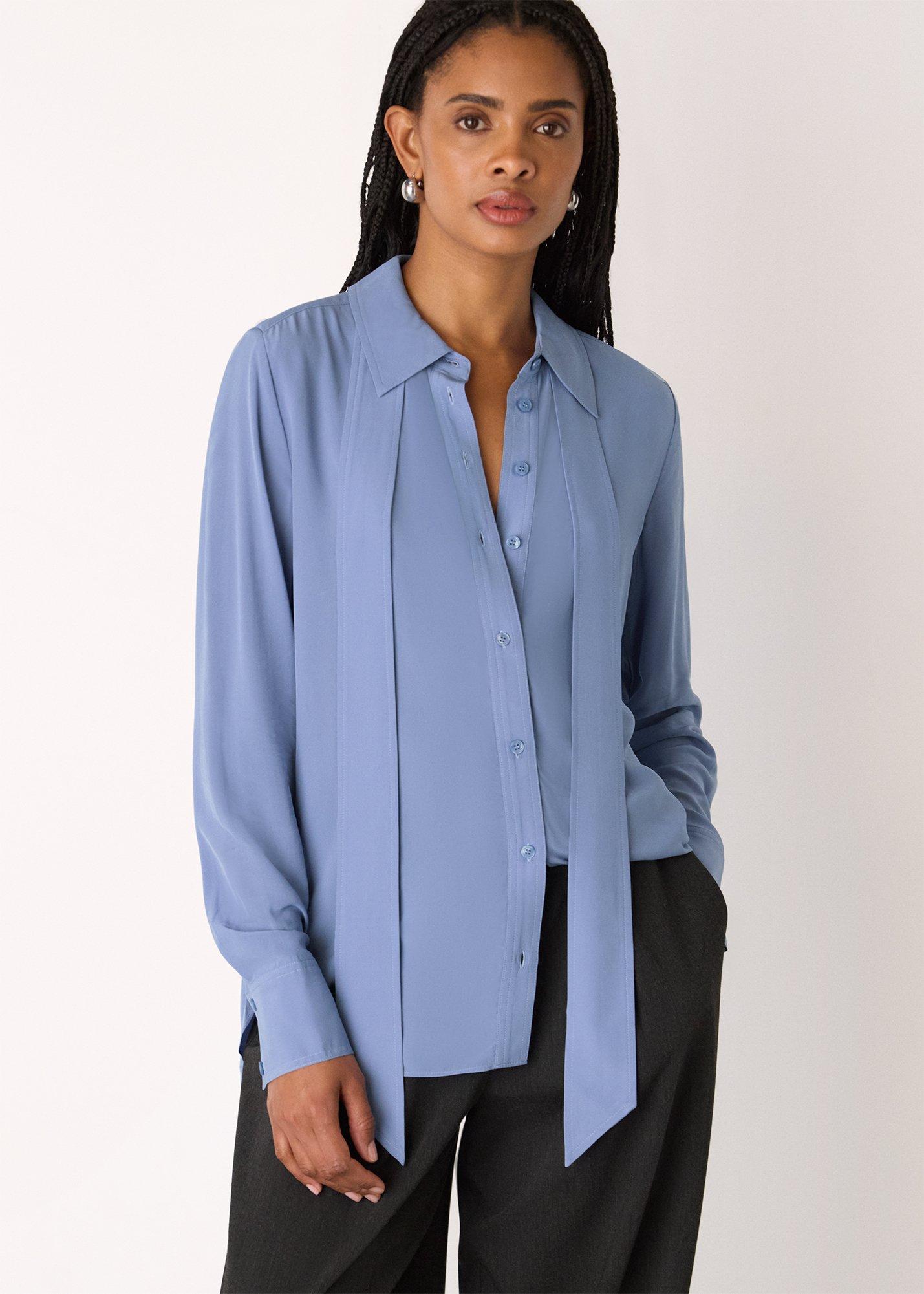 Tie Detail Classic Shirt