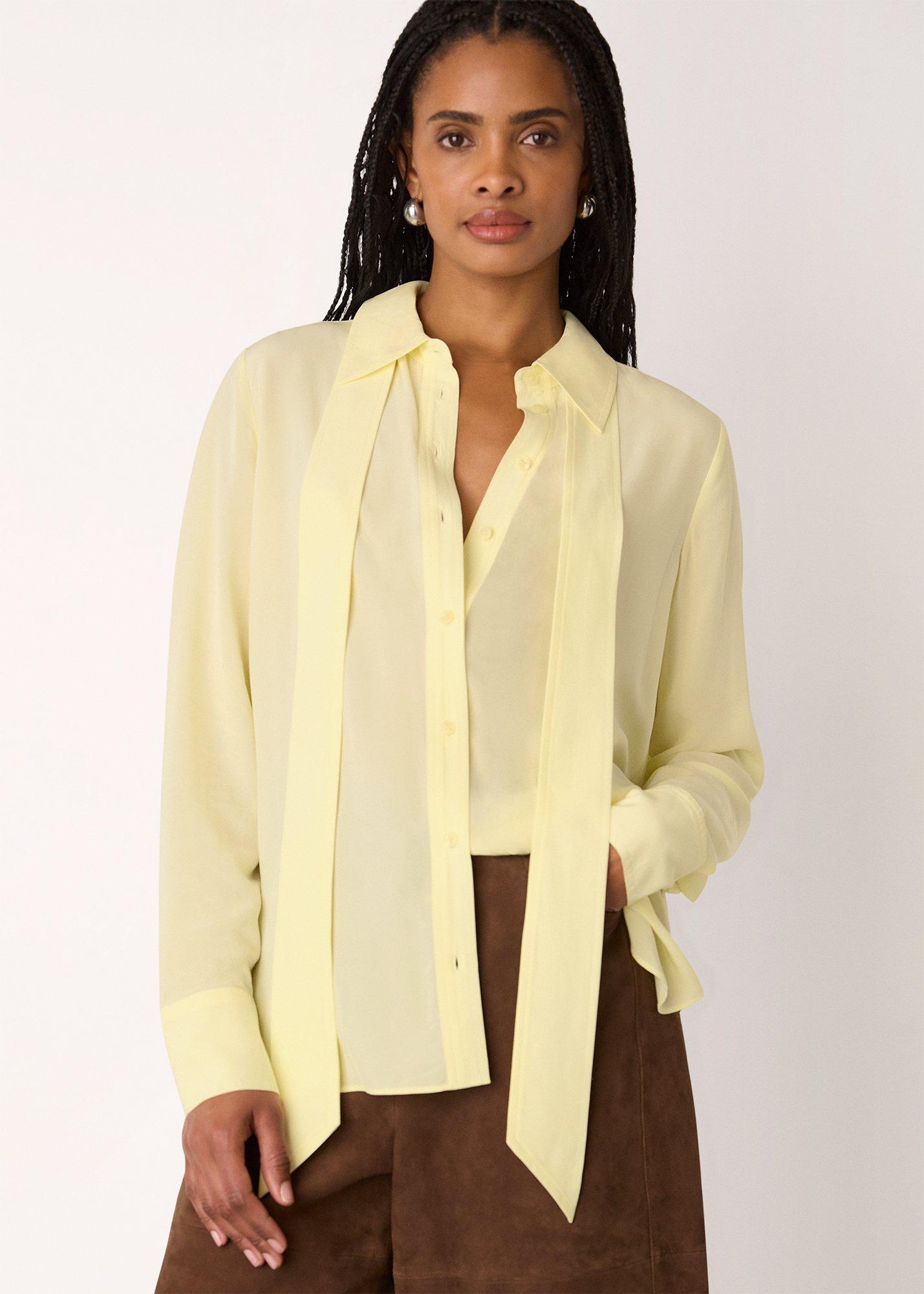 Tie Detail Classic Shirt