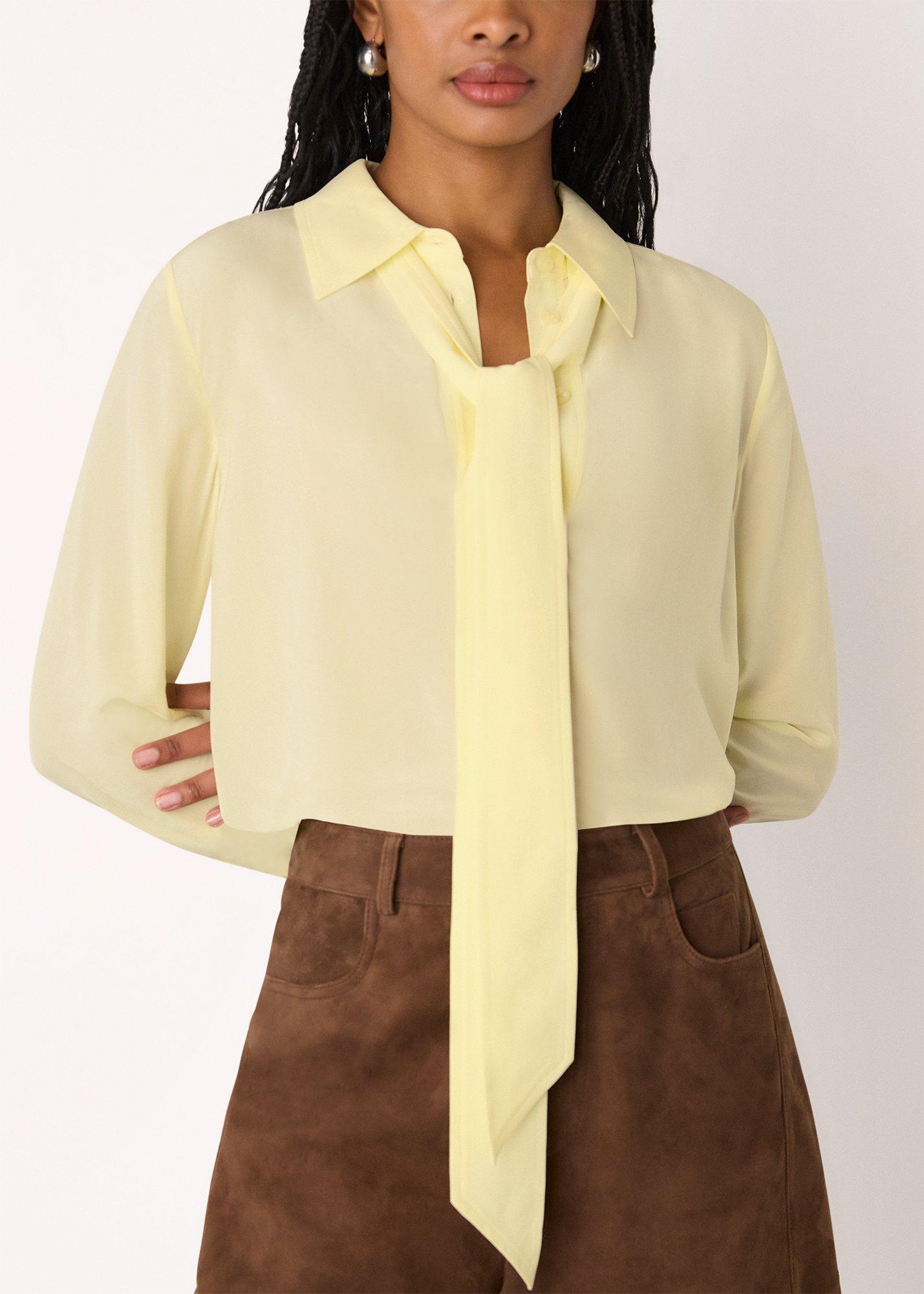 Tie Detail Classic Shirt