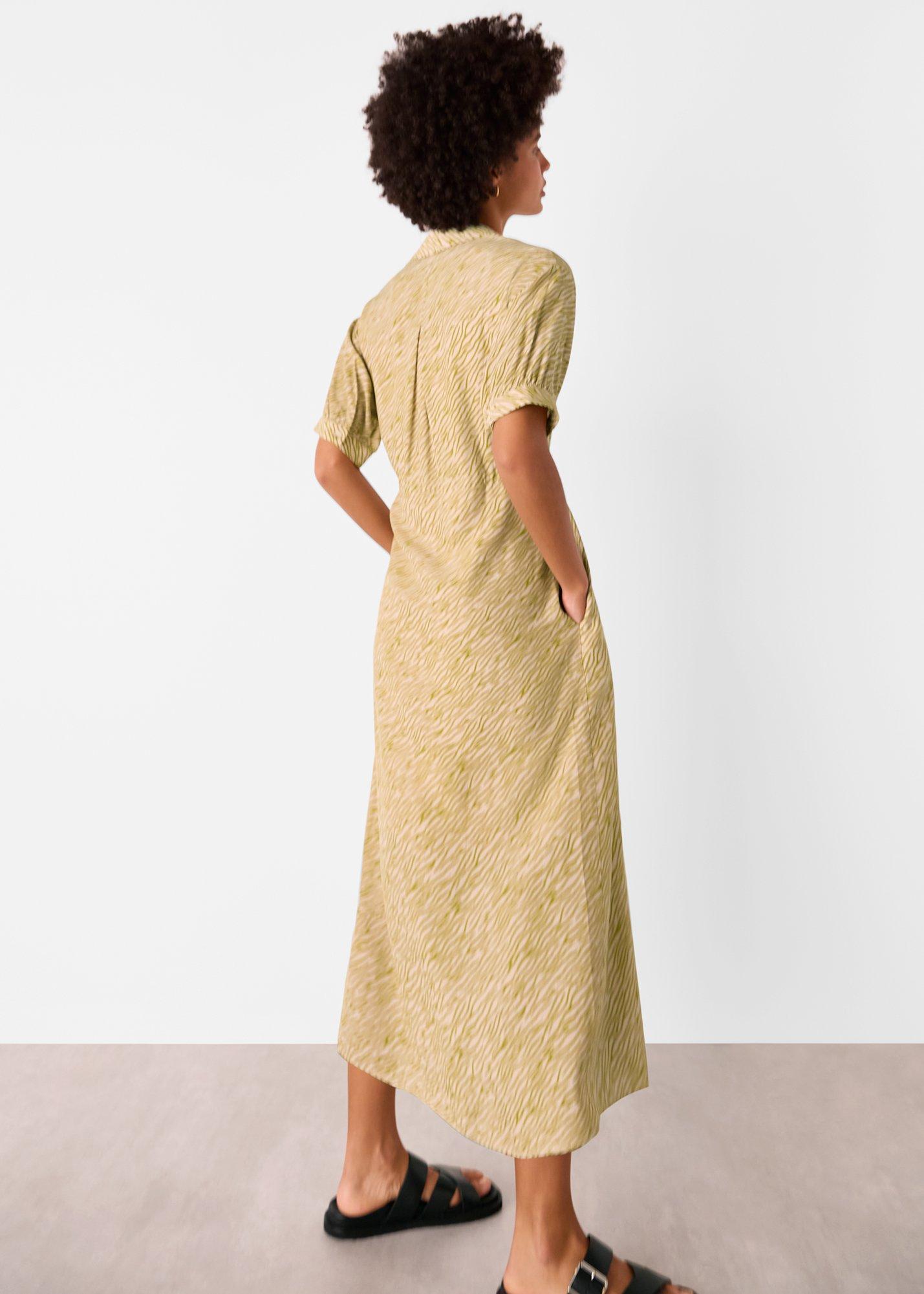 Tiger Flame Midi Dress